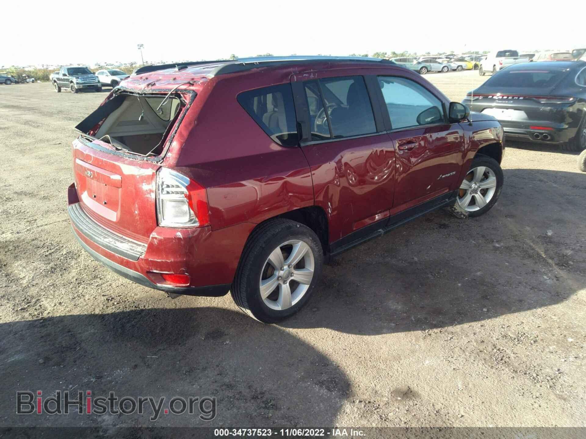 2013 JEEP COMPASS - VIN: 1C4NJCBB8DD283426 - Фото 4
