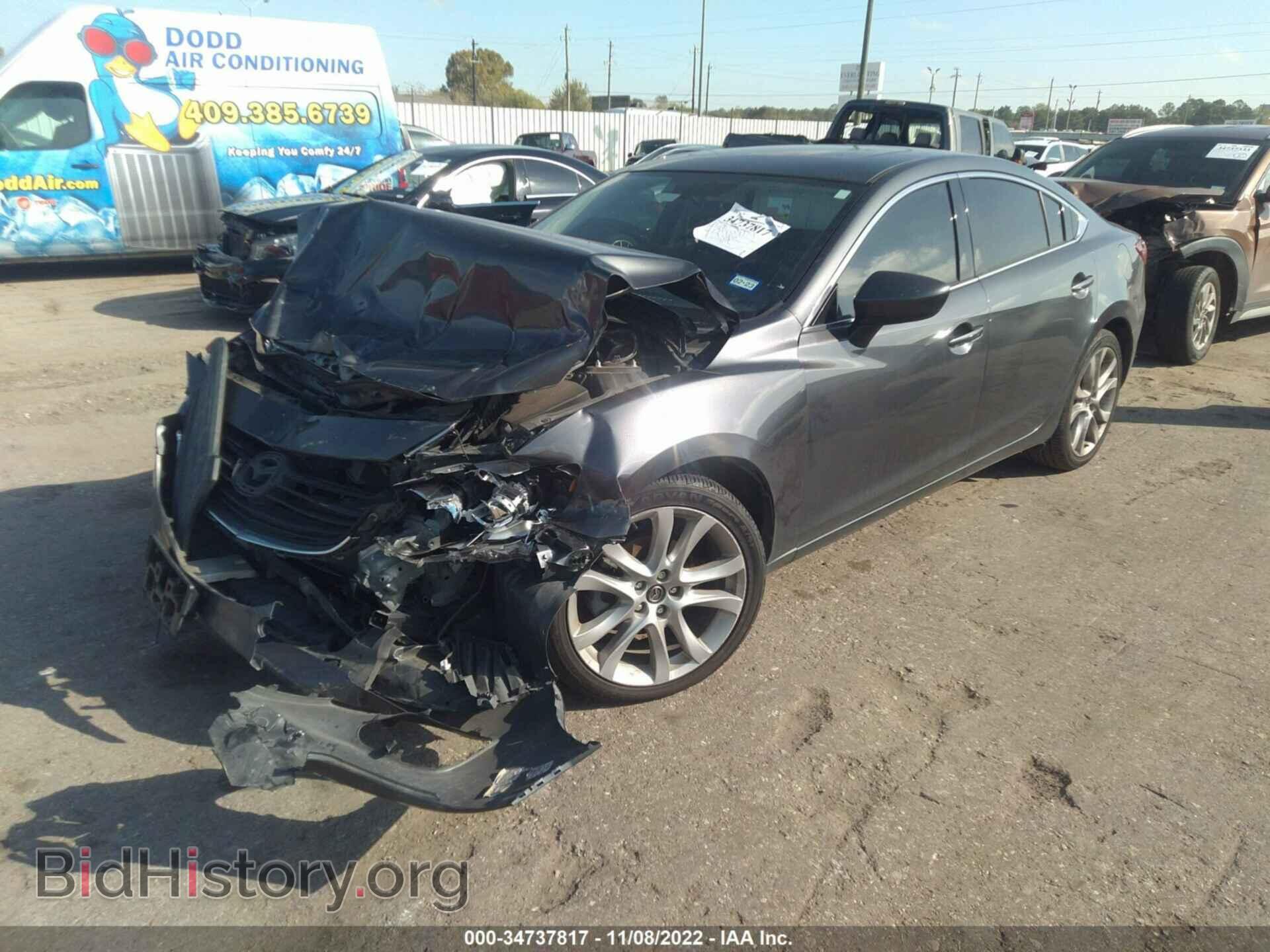 2016 MAZDA MAZDA6 - VIN: JM1GJ1V56G1465196 - Фото 2