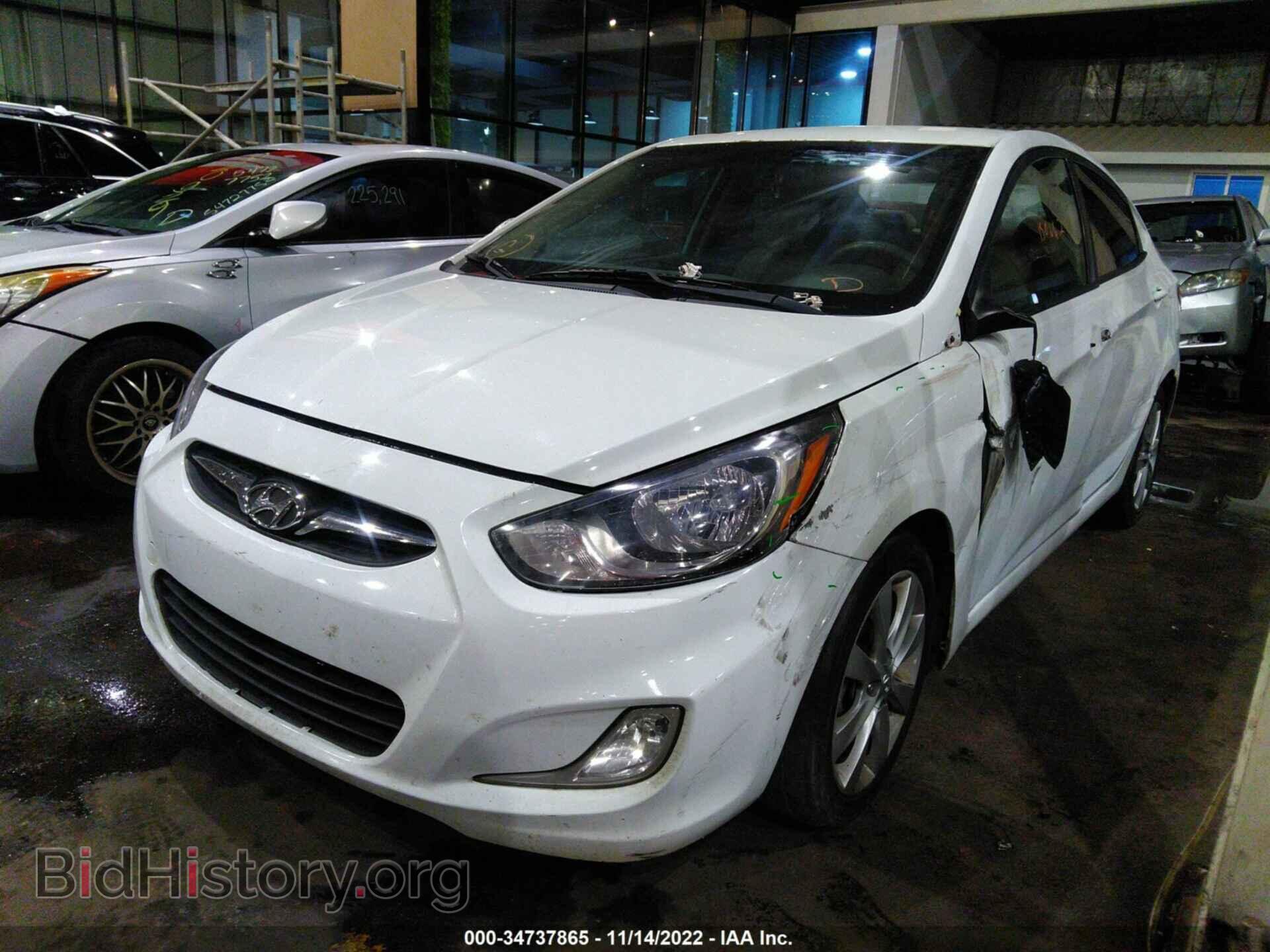 2013 HYUNDAI ACCENT - VIN: 00HCU4AE5DU476354 - Фото 2