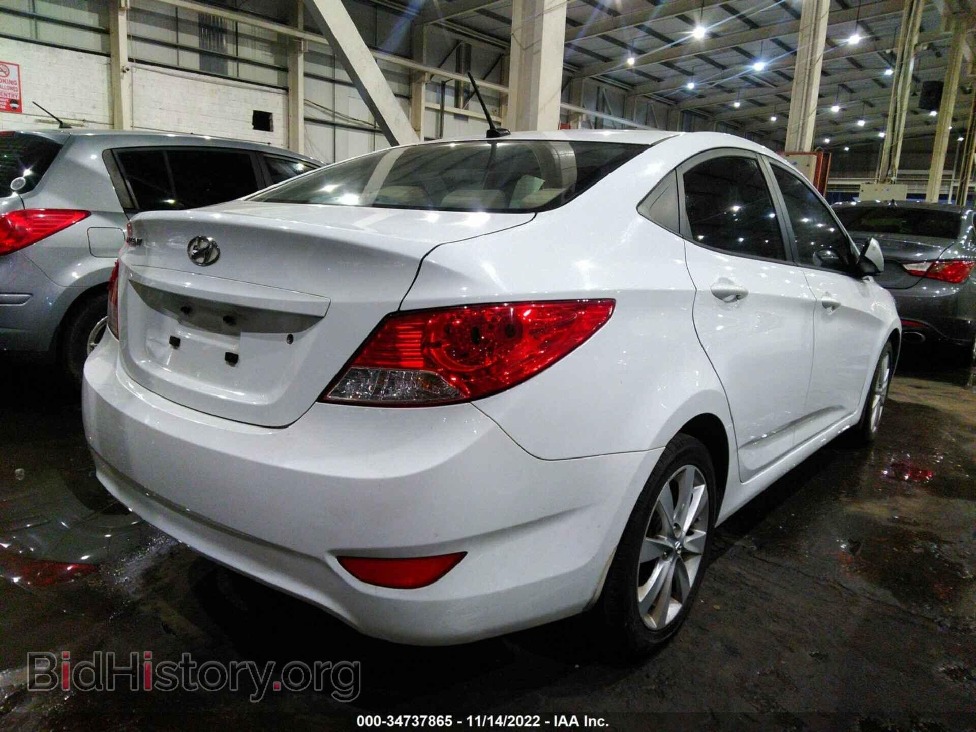 2013 HYUNDAI ACCENT - VIN: 00HCU4AE5DU476354 - Фото 4