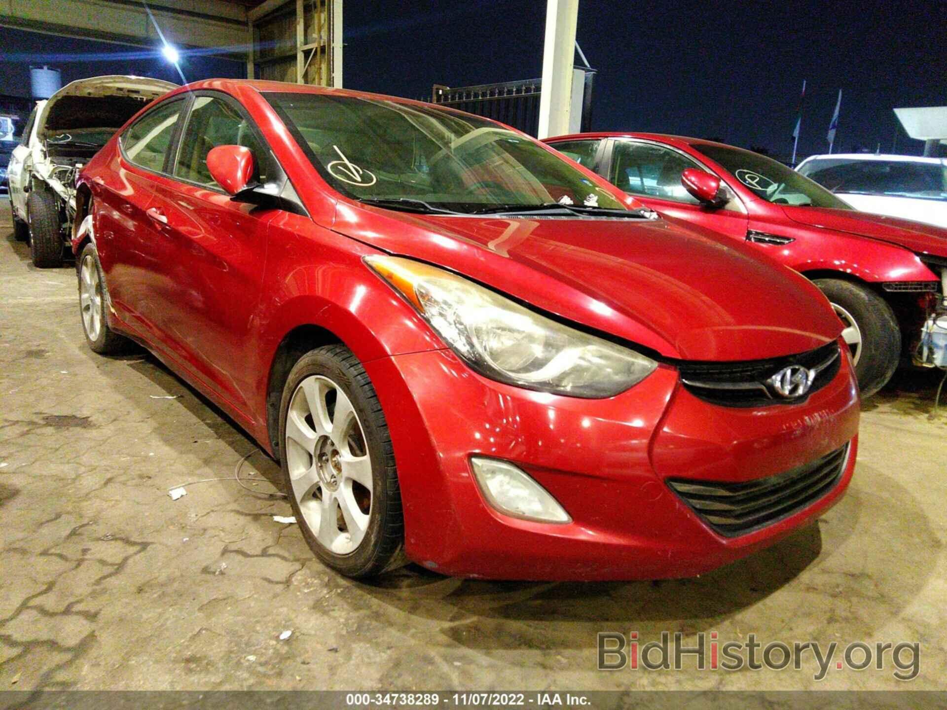 Photo 00HDH4AE2BU150436 - HYUNDAI ELANTRA 2011