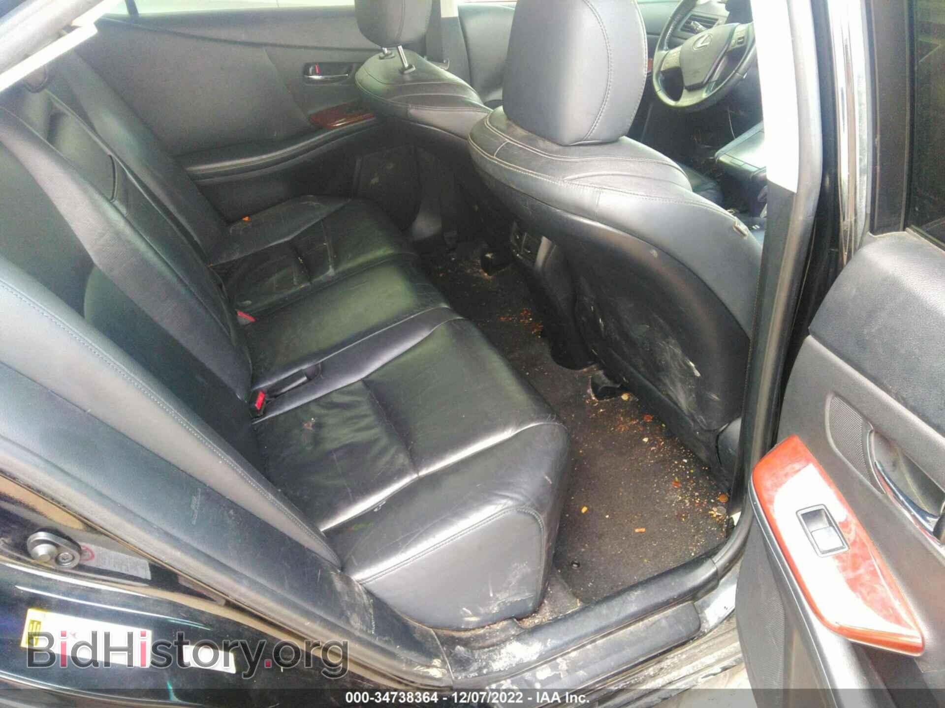 2010 LEXUS HS 250H - VIN: JTHBB1BA8A2016529 - Фото 8