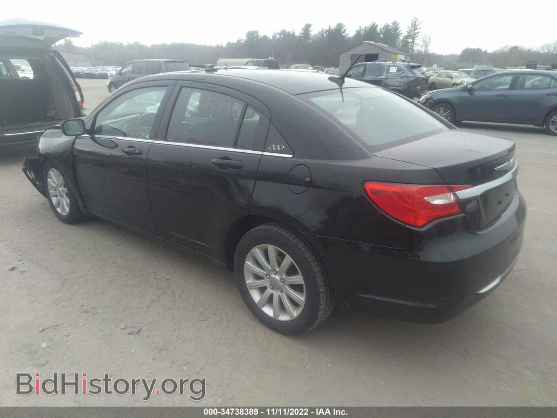 2012 CHRYSLER 200 - VIN: 1C3CCBBG7CN107522 - Фото 3