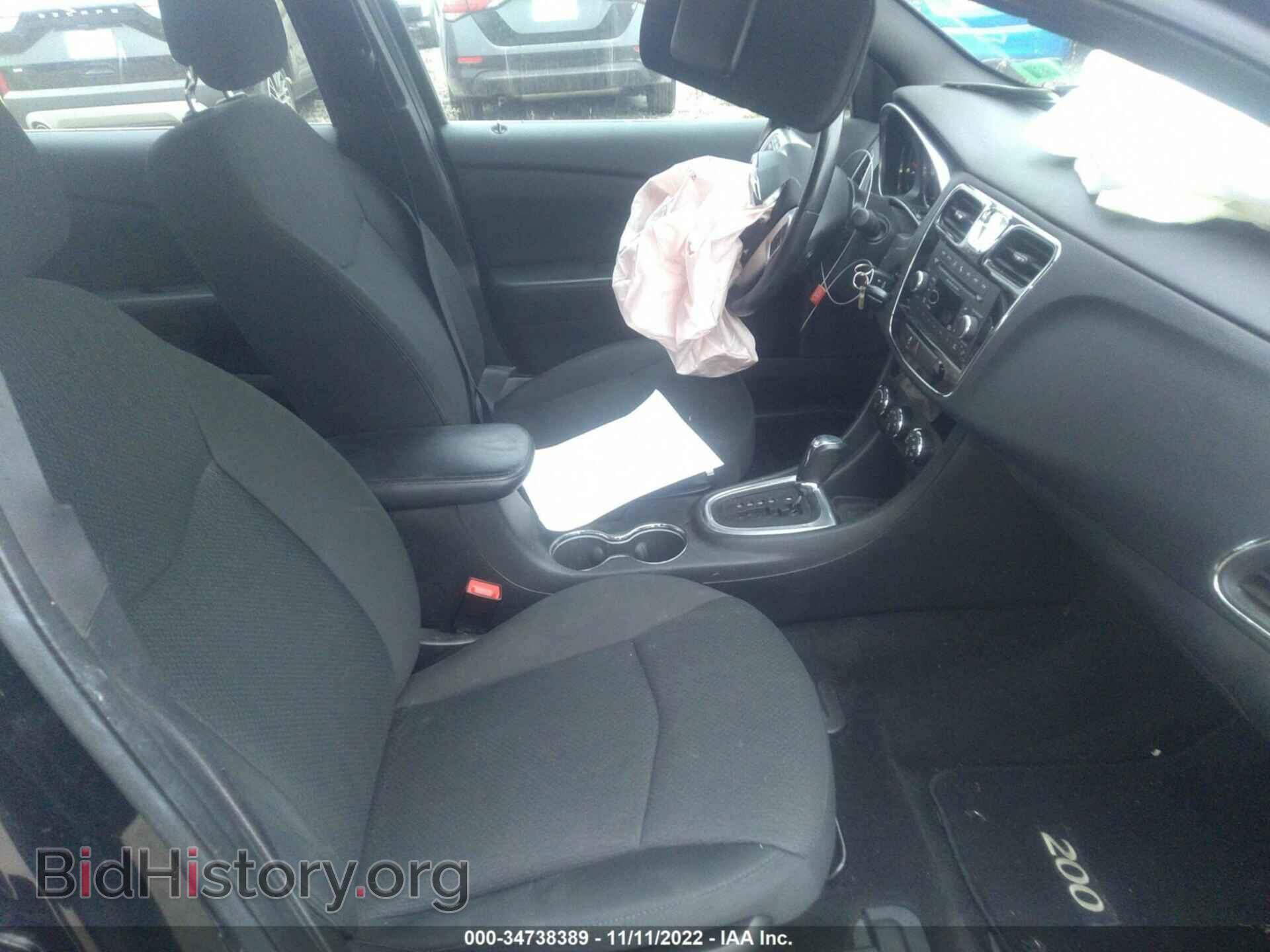 2012 CHRYSLER 200 - VIN: 1C3CCBBG7CN107522 - Фото 5