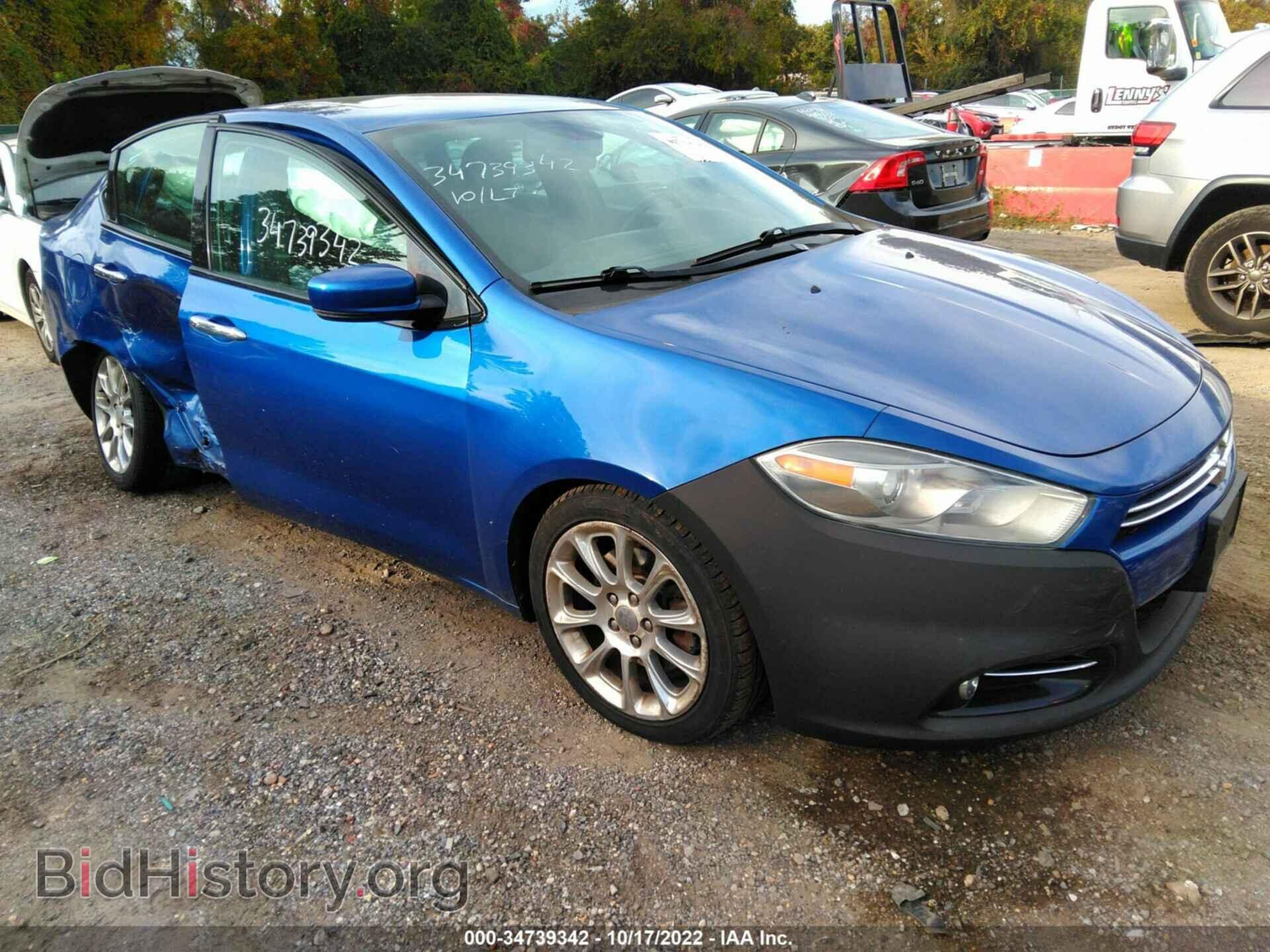 Photo 1C3CDFCA7DD132734 - DODGE DART 2013