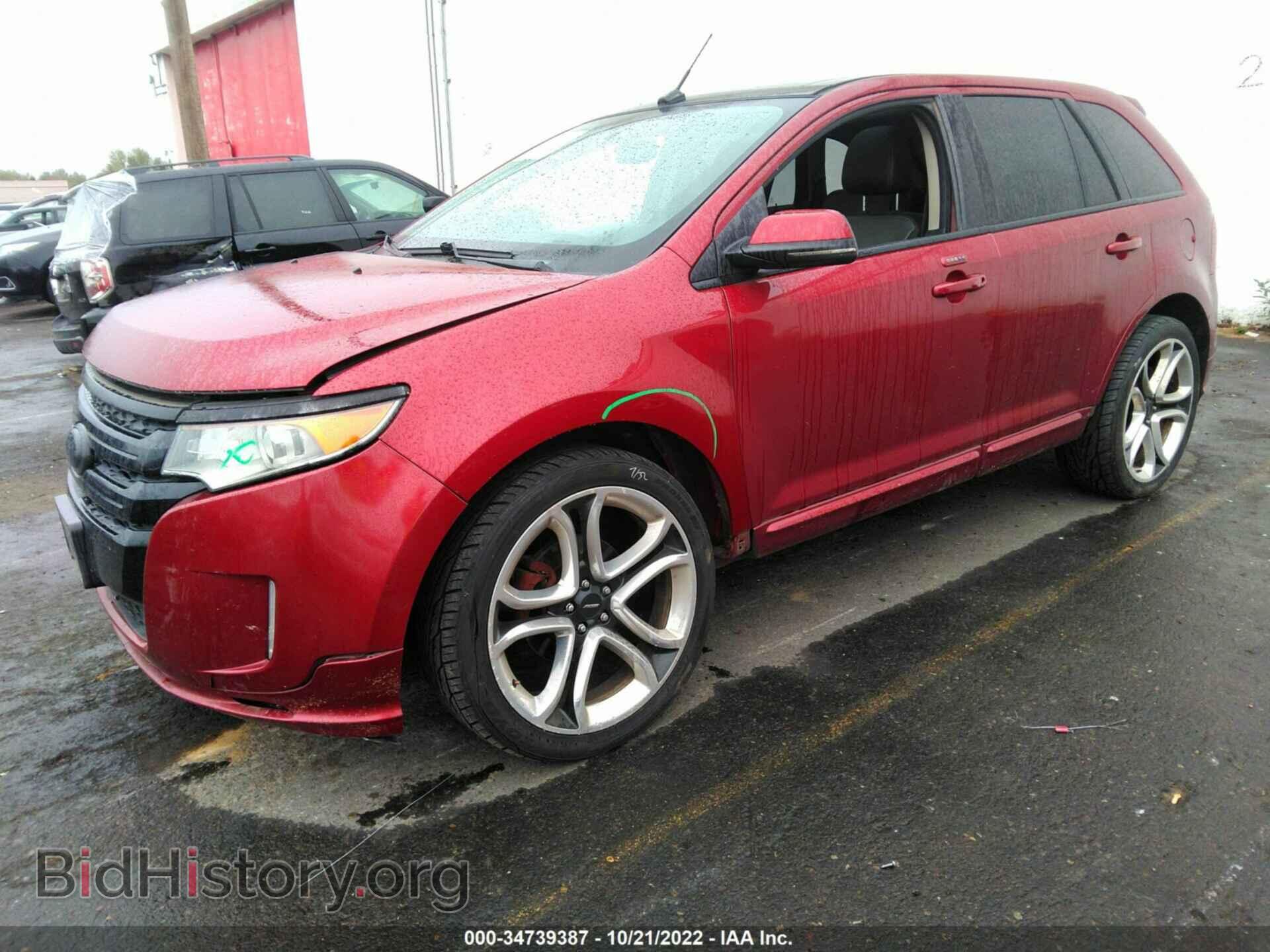2013 FORD EDGE - VIN: 2FMDK4AK0DBA23832 - Фото 2