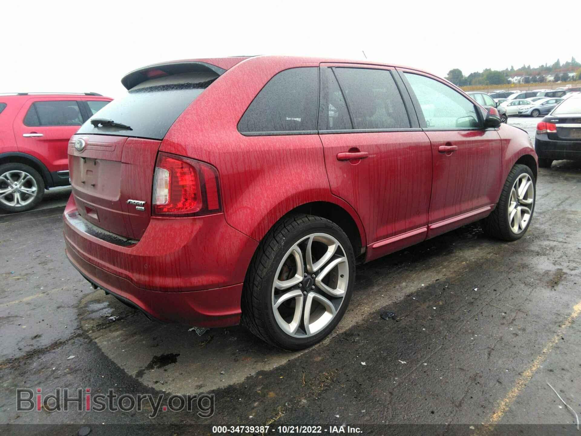 2013 FORD EDGE - VIN: 2FMDK4AK0DBA23832 - Фото 4