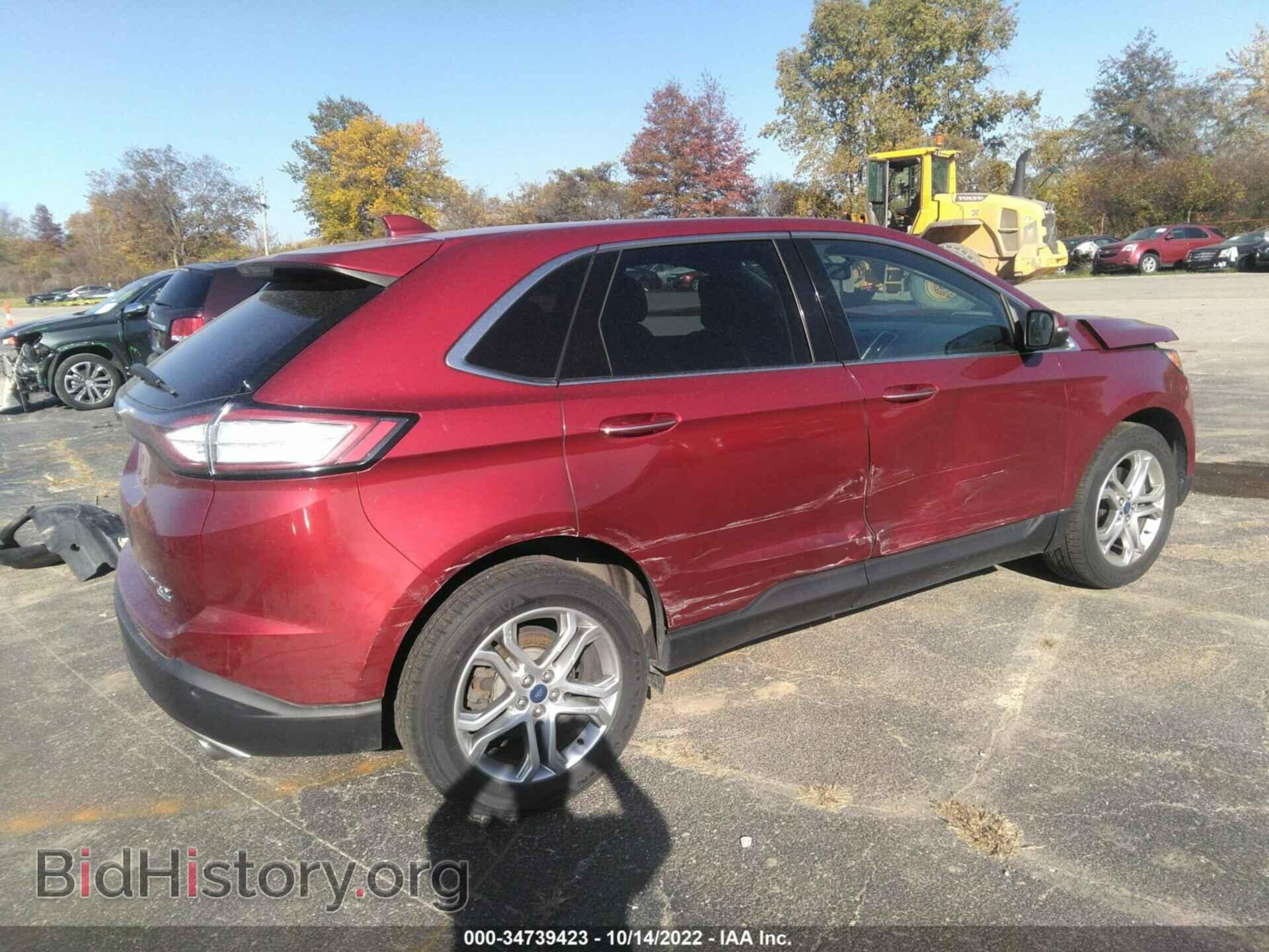 2015 FORD EDGE - VIN: 2FMTK4K94FBB21725 - Photo 4