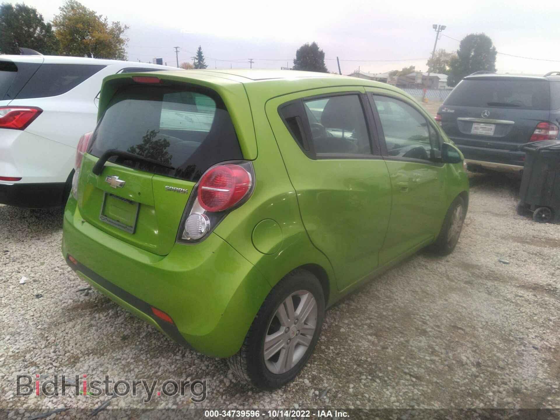 2014 CHEVROLET SPARK - VIN: KL8CB6S98EC502078 - Фото 4