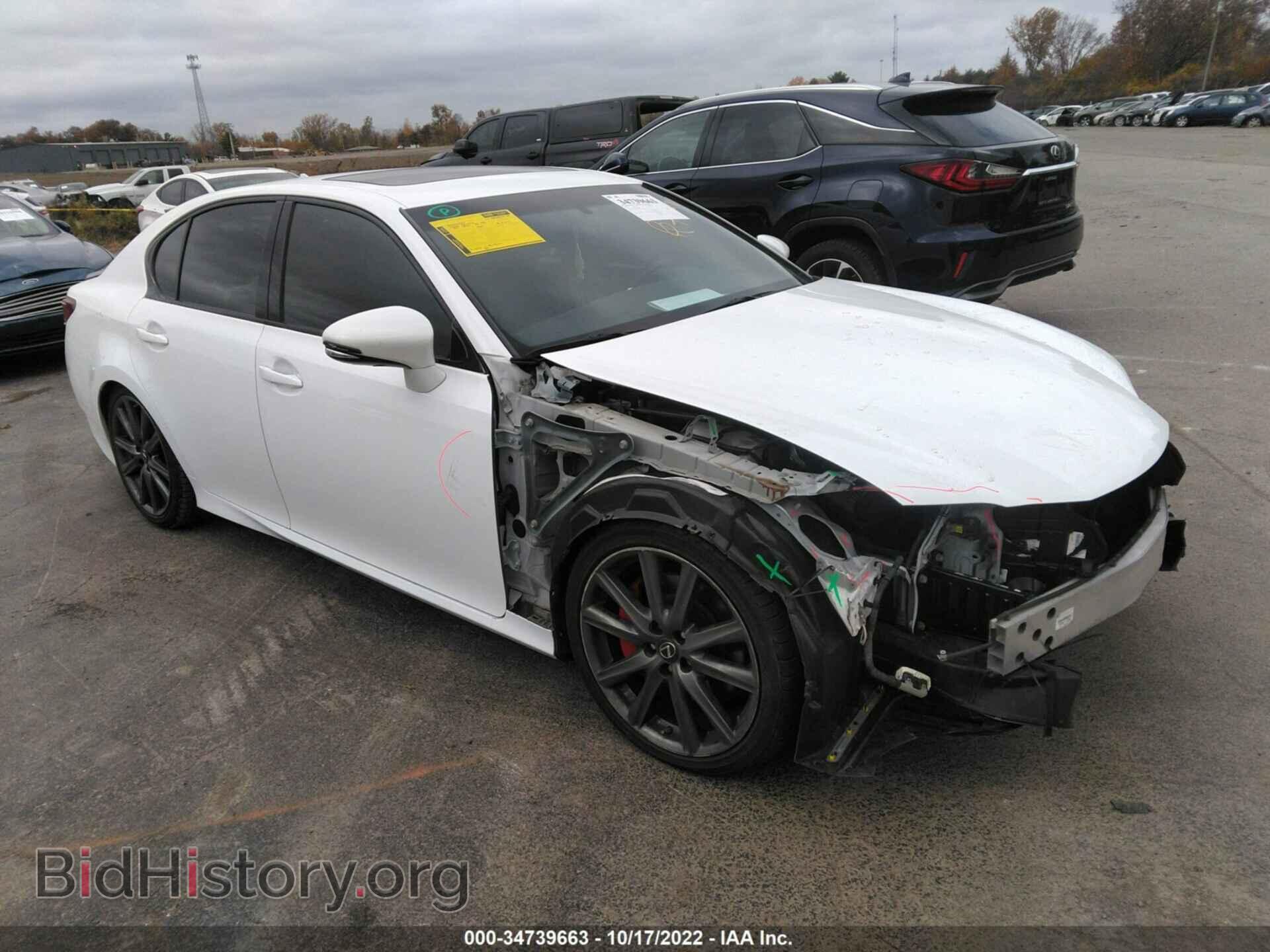 Фотография JTHCE1BL2E5027480 - LEXUS GS 350 2014