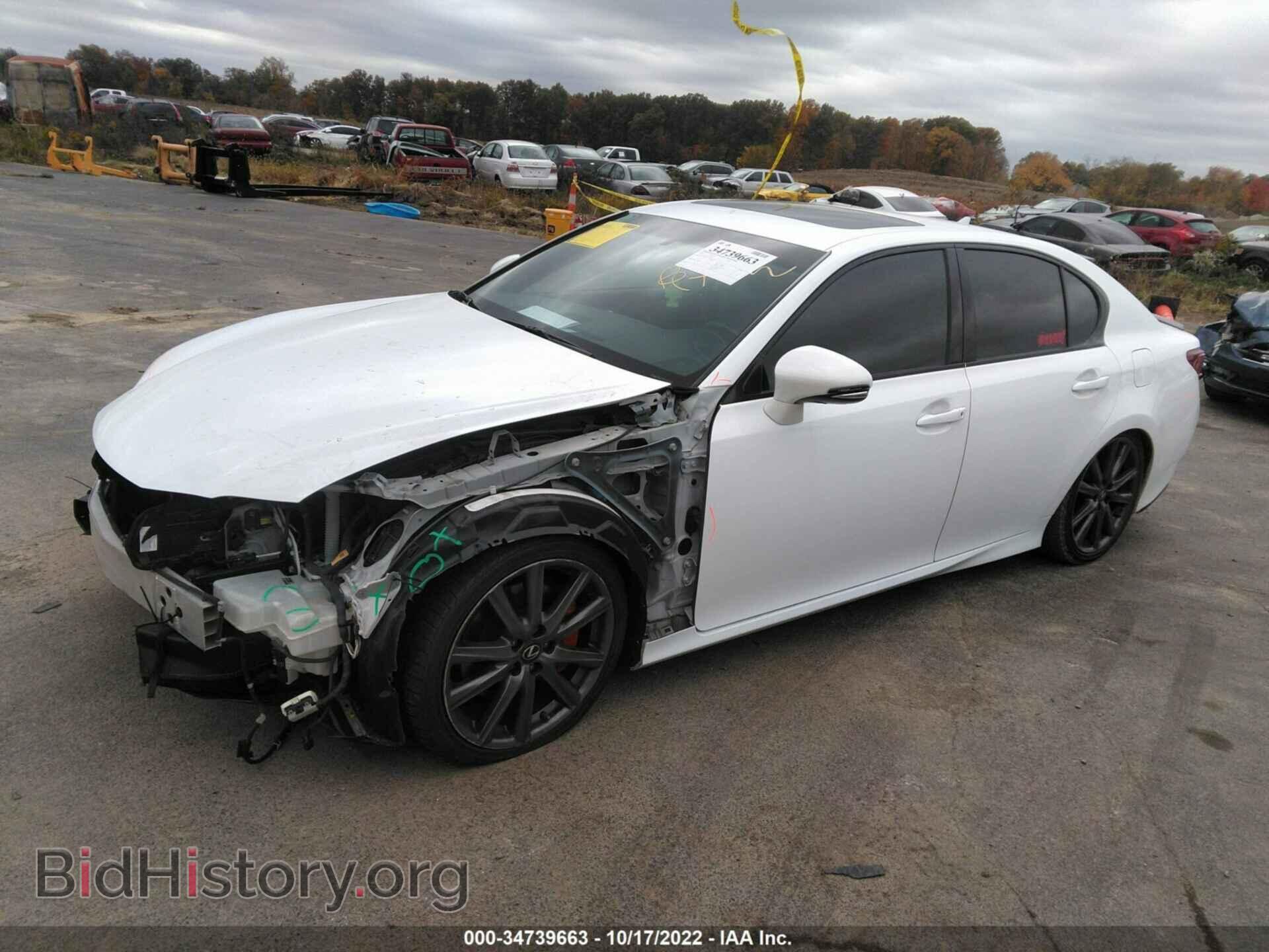 2014 LEXUS GS 350 - VIN: JTHCE1BL2E5027480 - Фото 2