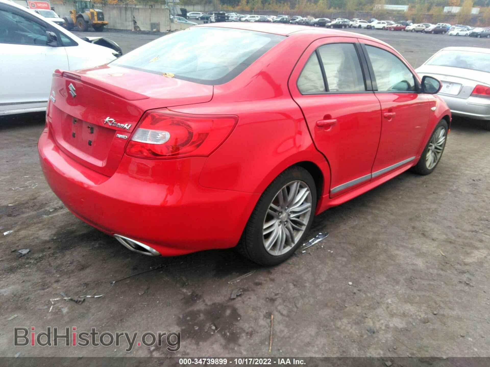 2012 SUZUKI KIZASHI - VIN: JS2RF9A66C6100124 - Фото 4