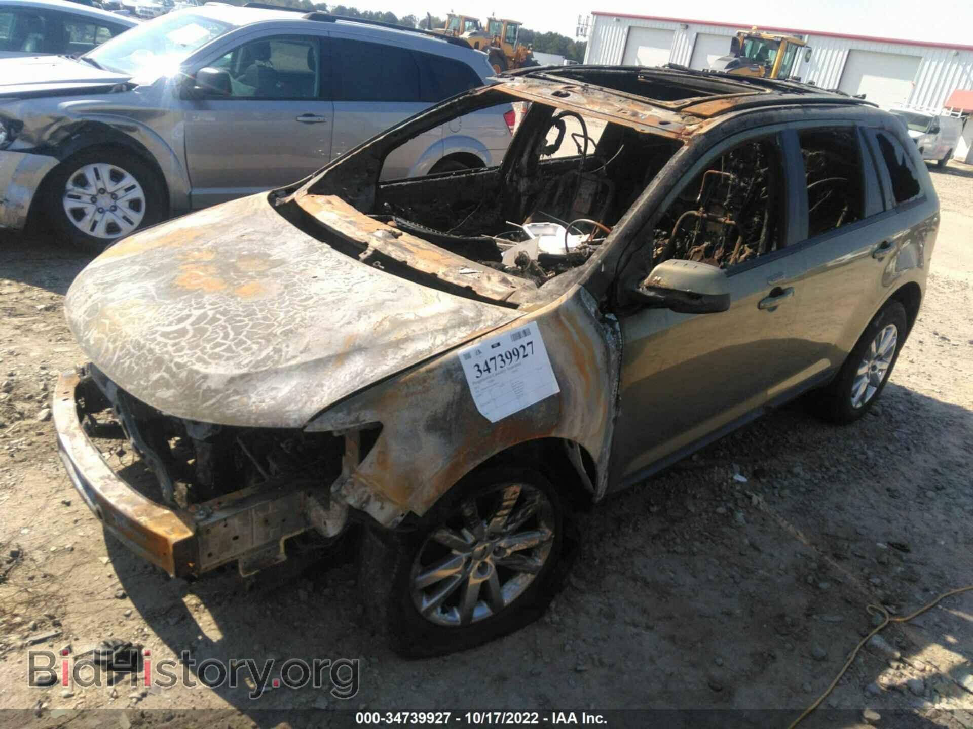 2012 FORD EDGE - VIN: 2FMDK3JC1CBA66125 - Фото 2