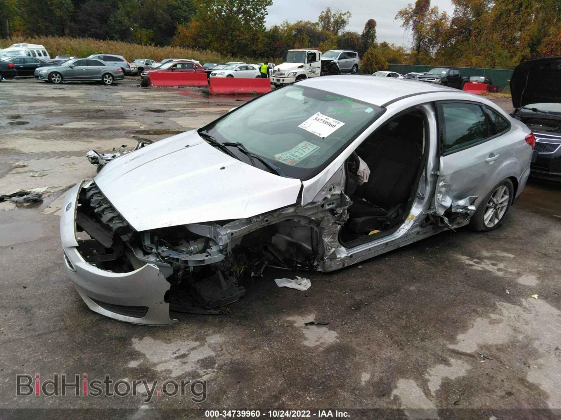 2018 FORD FOCUS - VIN: 1FADP3F27JL319862 - Фото 2