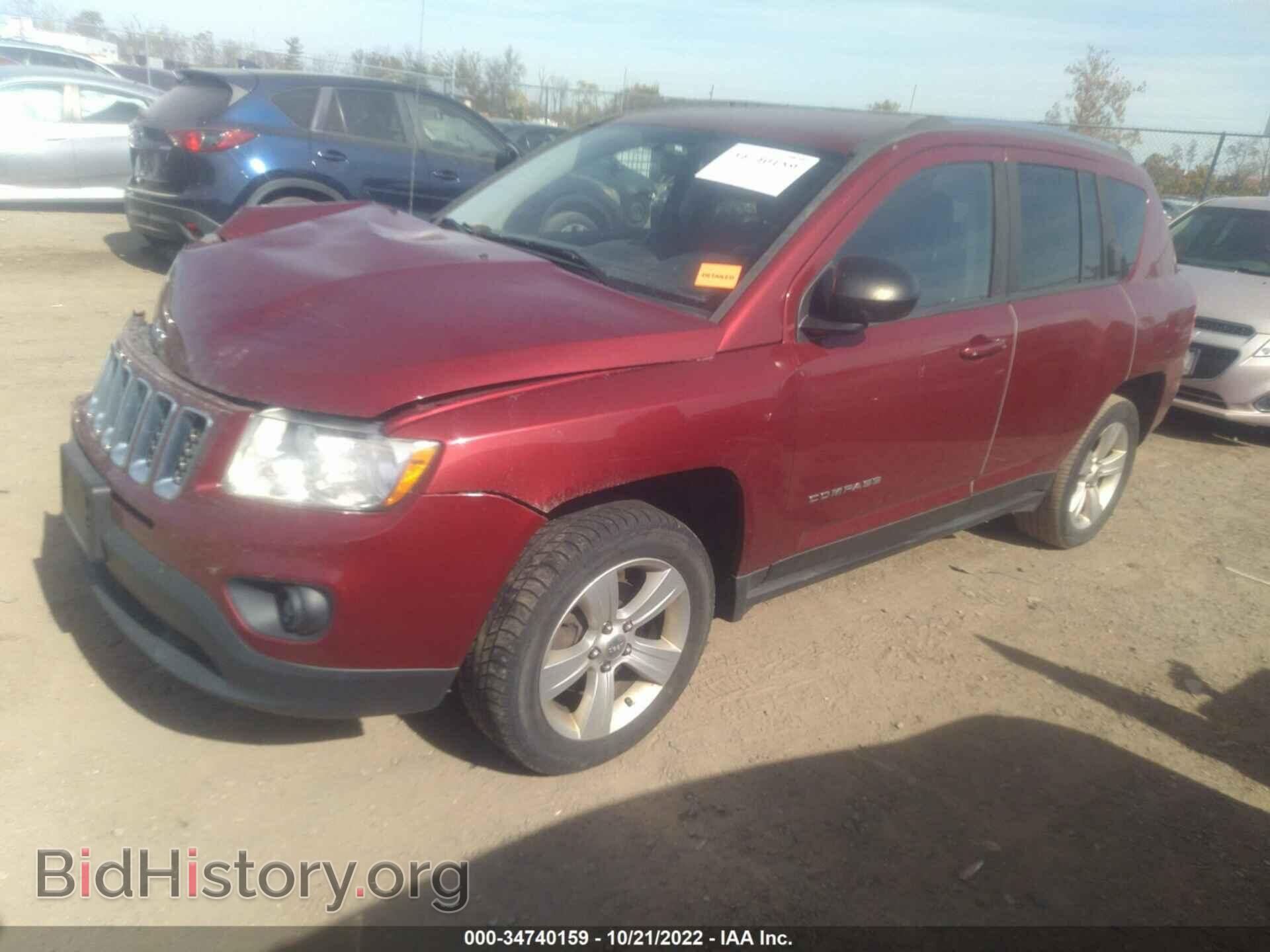 2012 JEEP COMPASS - VIN: 1C4NJCBA1CD636742 - Фото 2