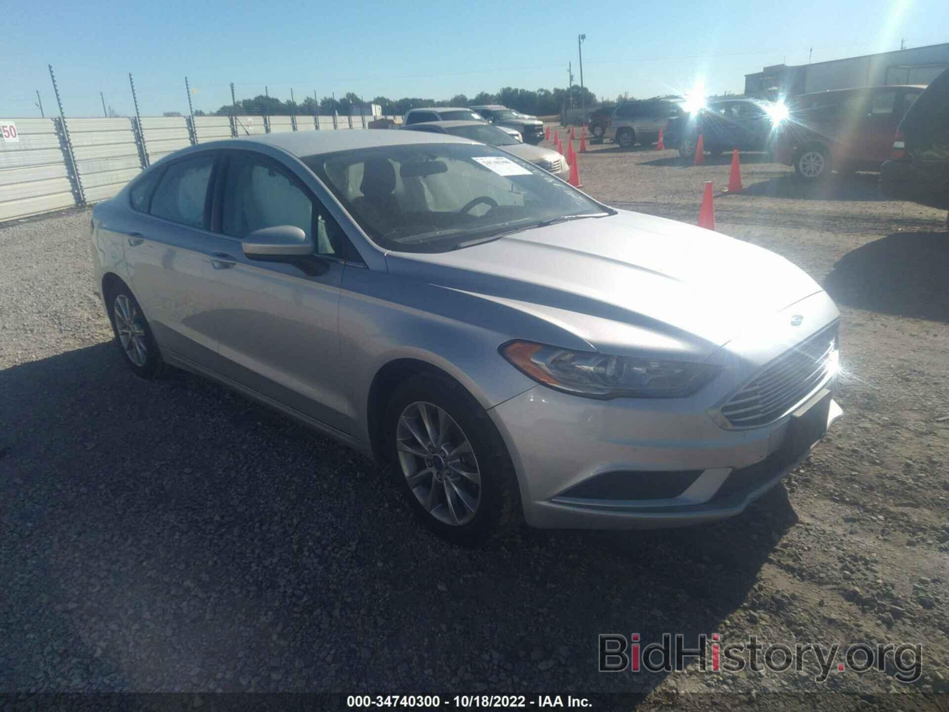 Photo 3FA6P0H79HR168342 - FORD FUSION 2017