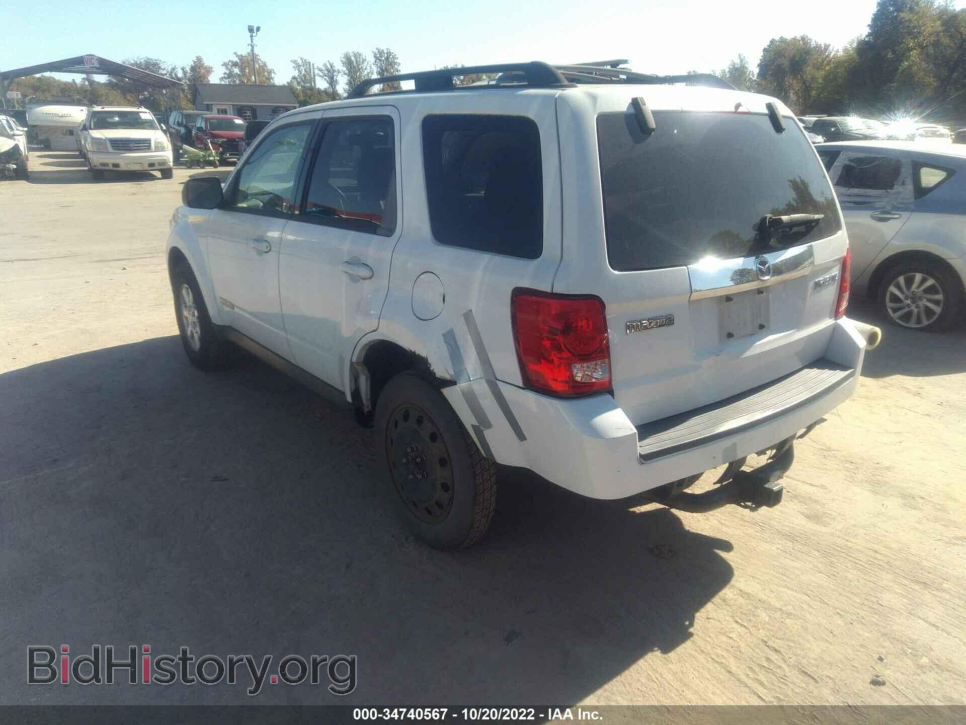 2008 MAZDA TRIBUTE - VIN: 4F2CZ96138KM17698 - Фото 3