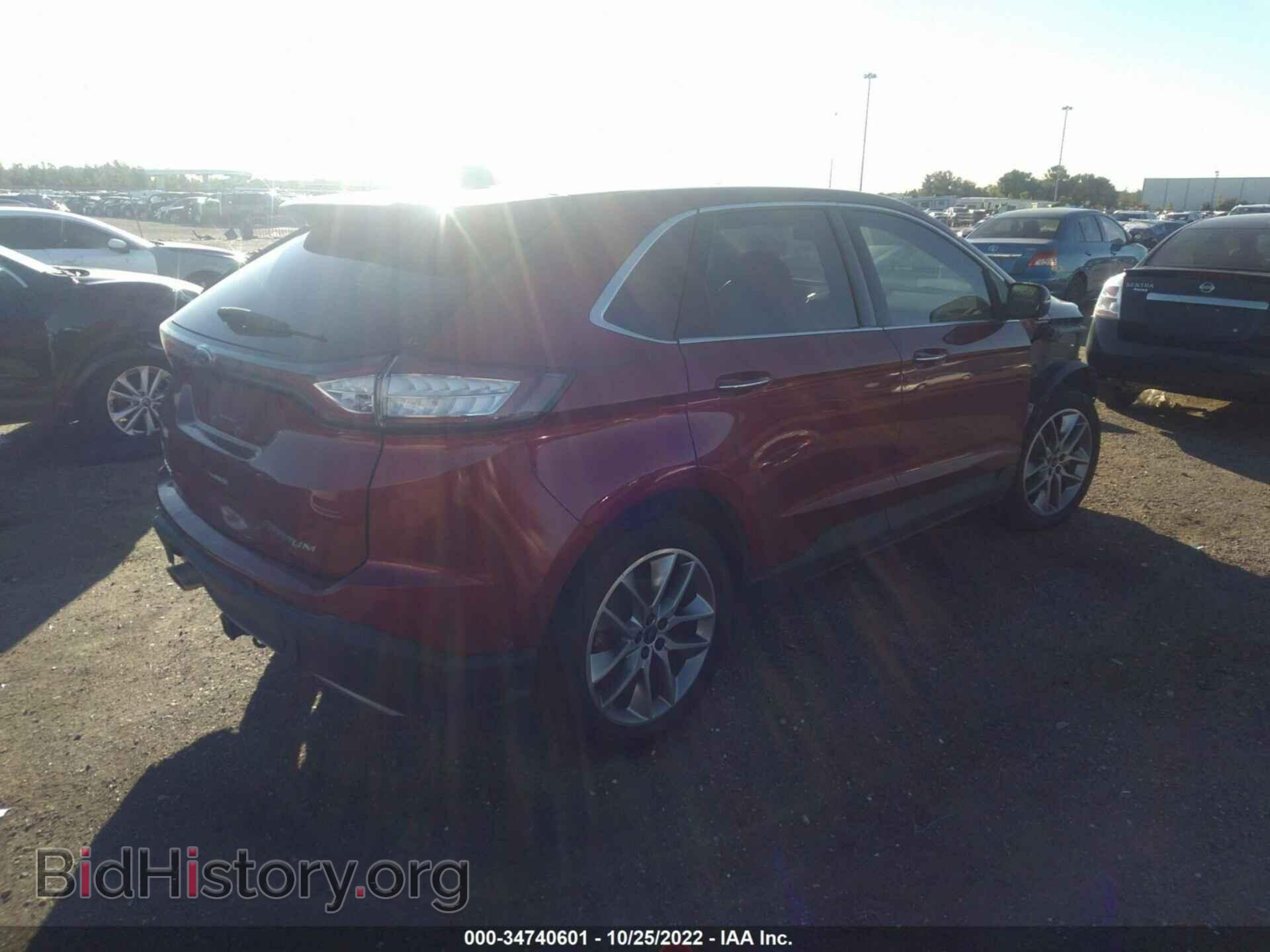 2015 FORD EDGE - VIN: 2FMPK3K88FBB26977 - Photo 4