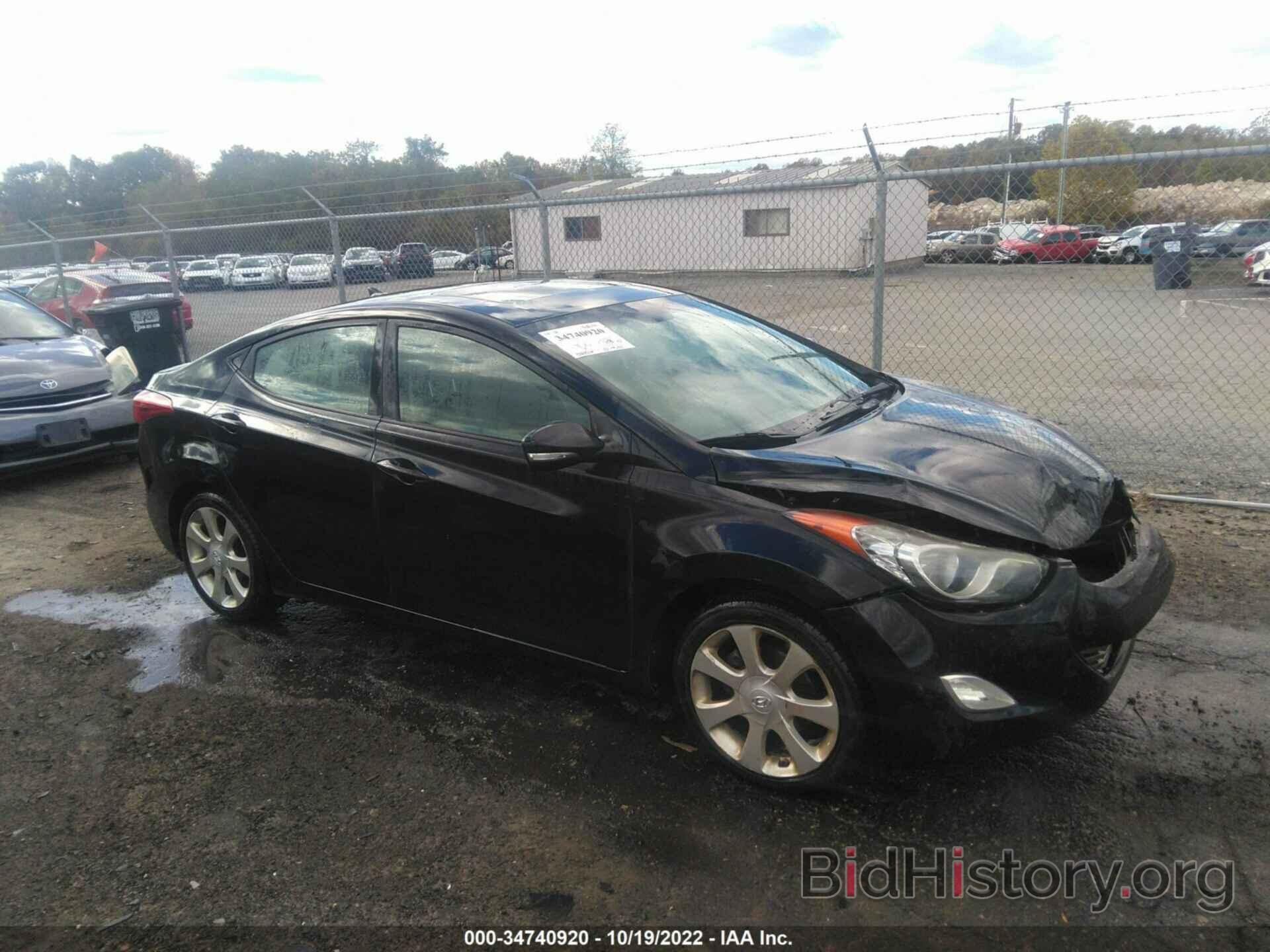 Photo KMHDH4AE9BU133455 - HYUNDAI ELANTRA 2011