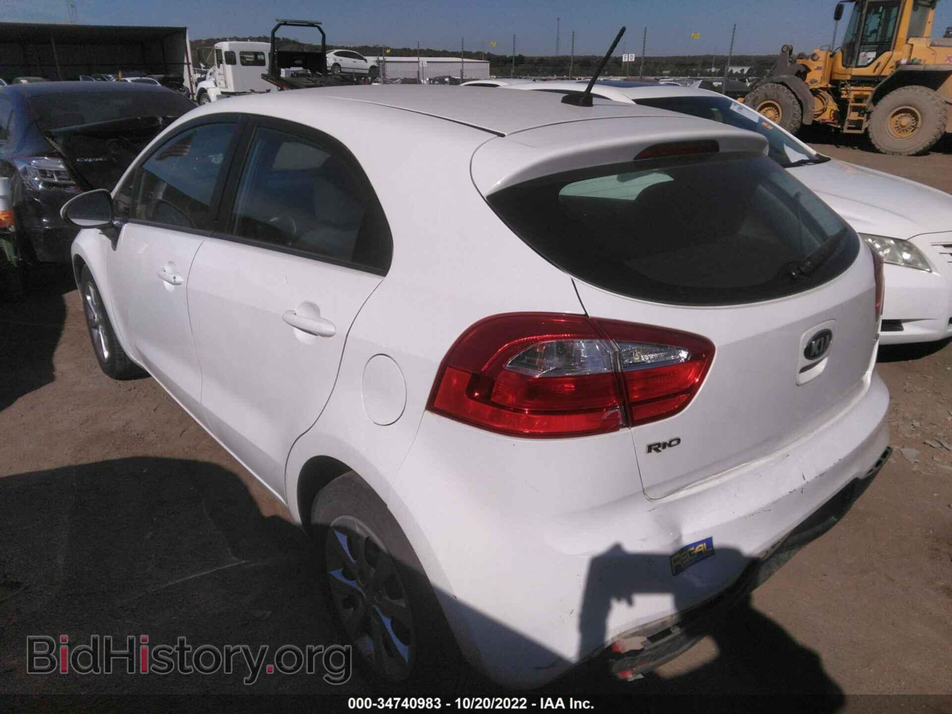 2013 KIA RIO - VIN: KNADM5A31D6239181 - Фото 3