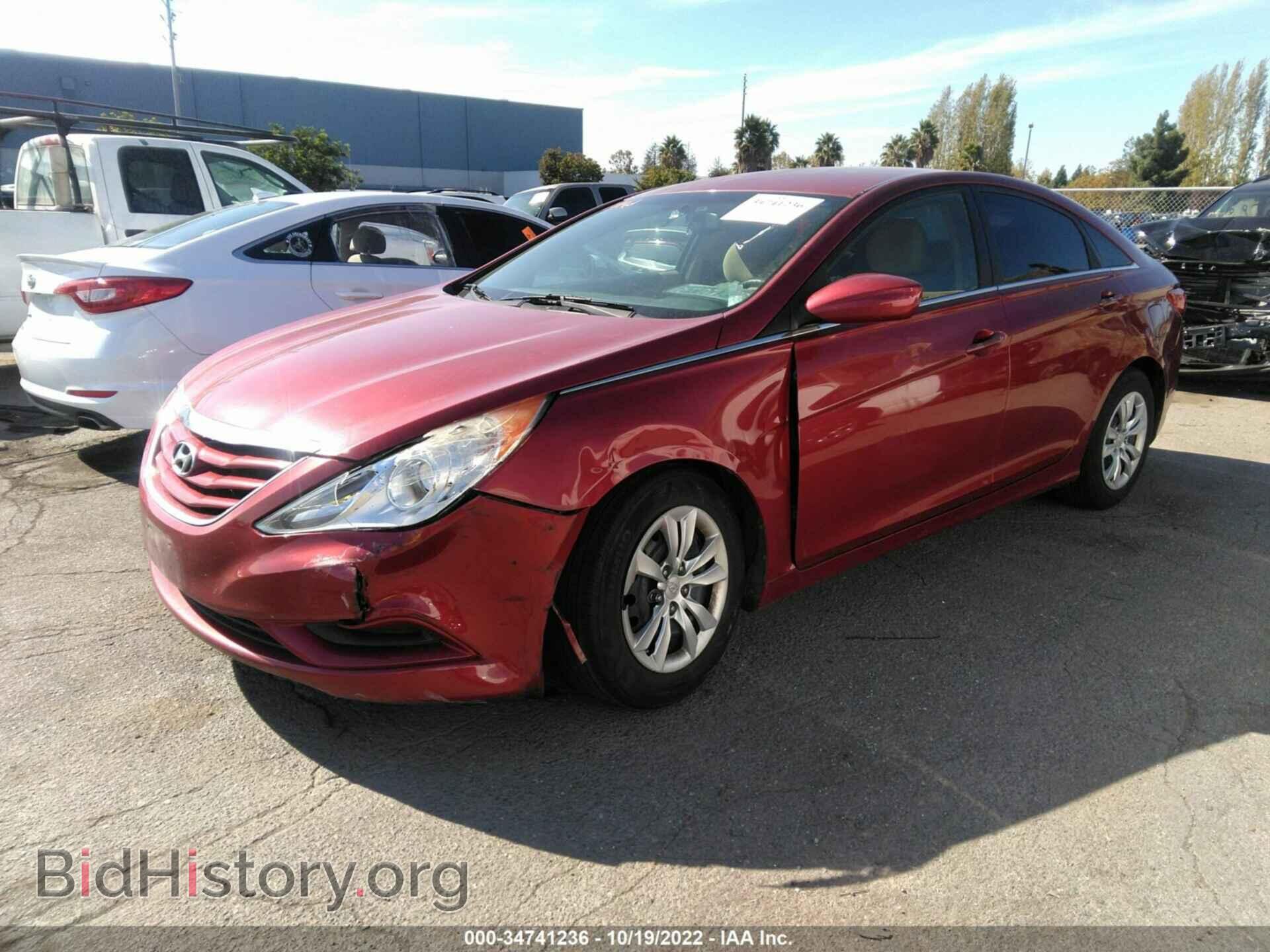 2012 HYUNDAI SONATA - VIN: 5NPEB4AC8CH435596 - Фото 2