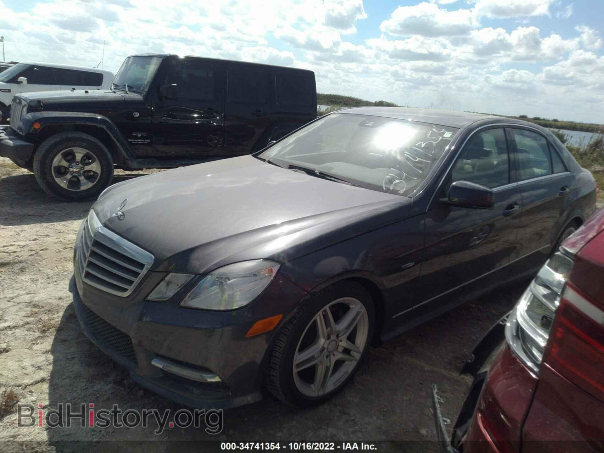 2012 MERCEDES-BENZ E-CLASS - VIN: WDDHF5KB0CA604293 - Фото 2