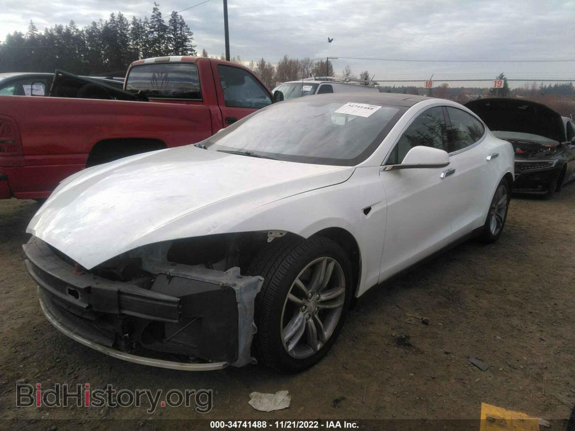 2012 TESLA MODEL S - VIN: 5YJSA1CN5CFP02615 - Photo 2
