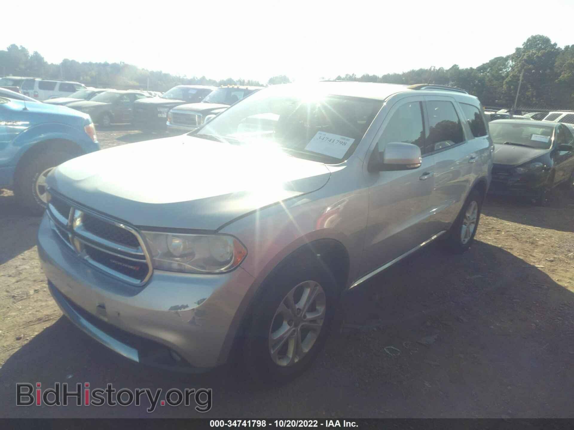 2012 DODGE DURANGO - VIN: 1C4RDJDG0CC322097 - Фото 2