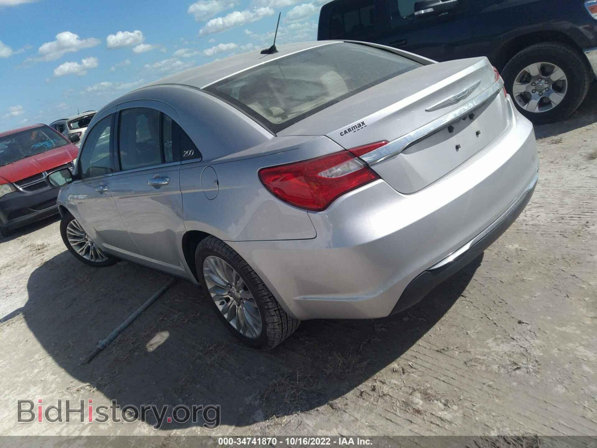 2012 CHRYSLER 200 - VIN: 1C3CCBCBXCN123622 - Photo 3