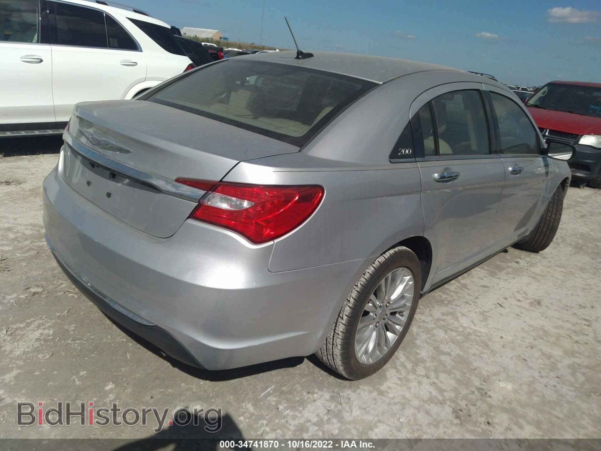2012 CHRYSLER 200 - VIN: 1C3CCBCBXCN123622 - Photo 4