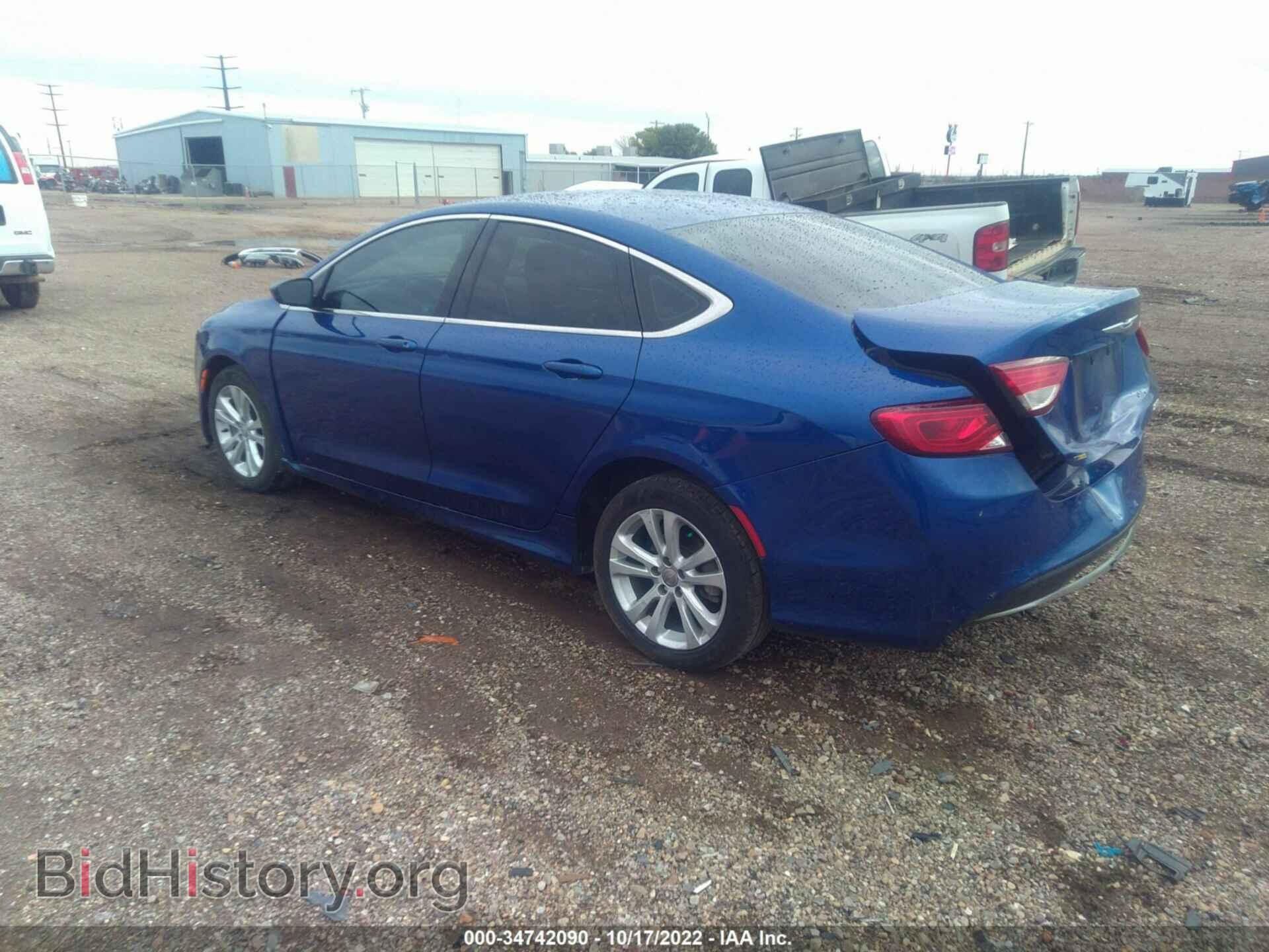 2015 CHRYSLER 200 - VIN: 1C3CCCAB3FN571178 - Фото 3