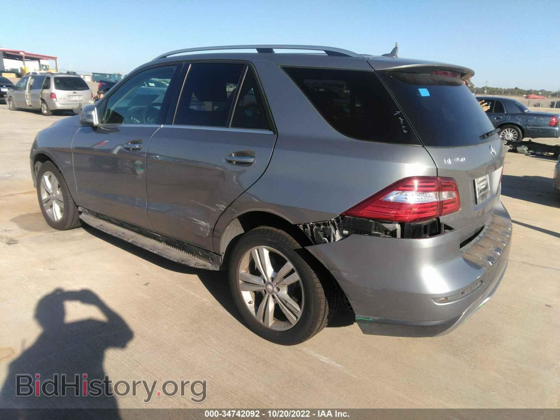 2012 MERCEDES-BENZ M-CLASS - VIN: 4JGDA2EB2CA079962 - Фото 3