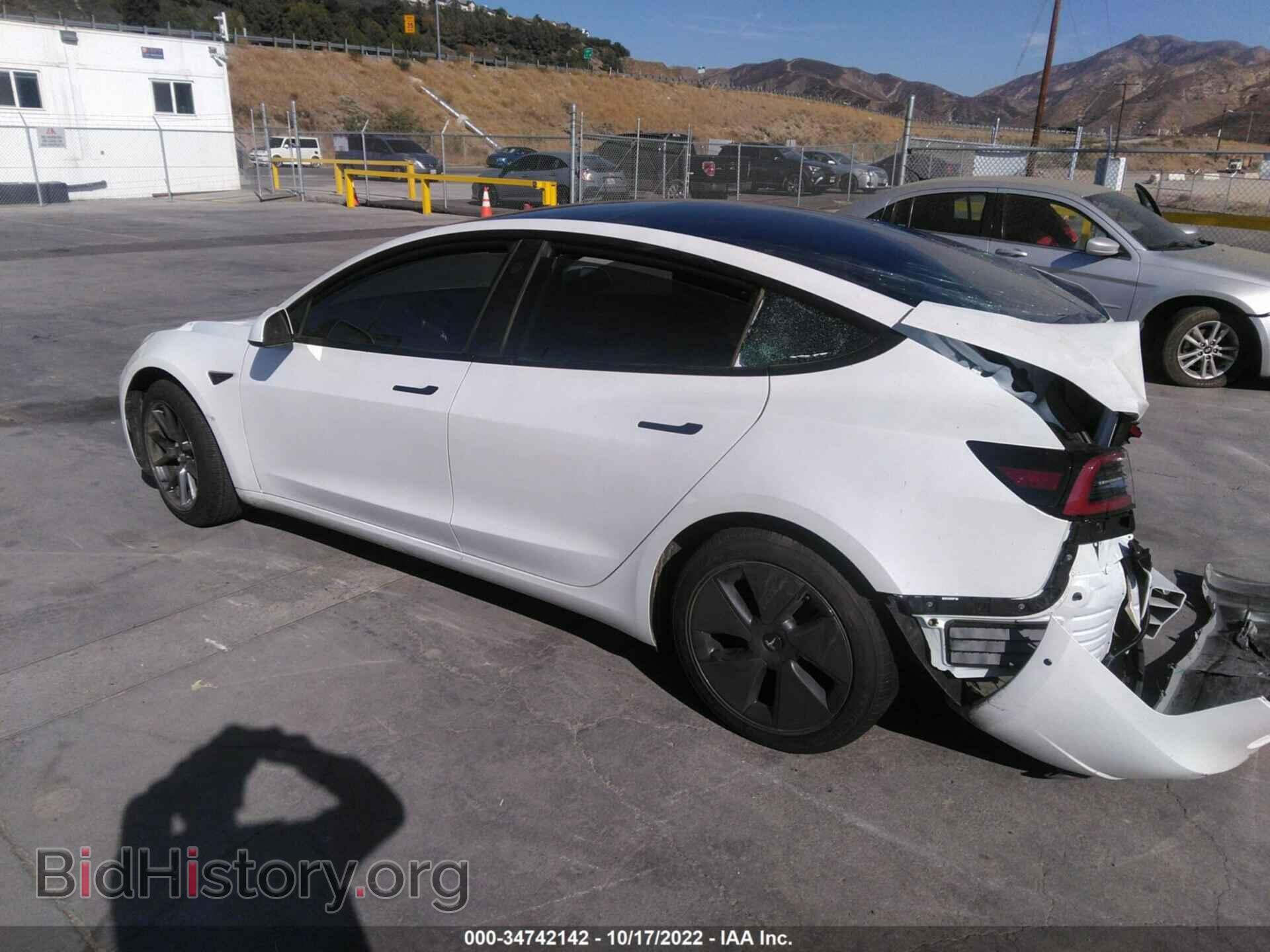 2022 TESLA MODEL 3 - VIN: 5YJ3E1EA6NF322348 - Фото 3