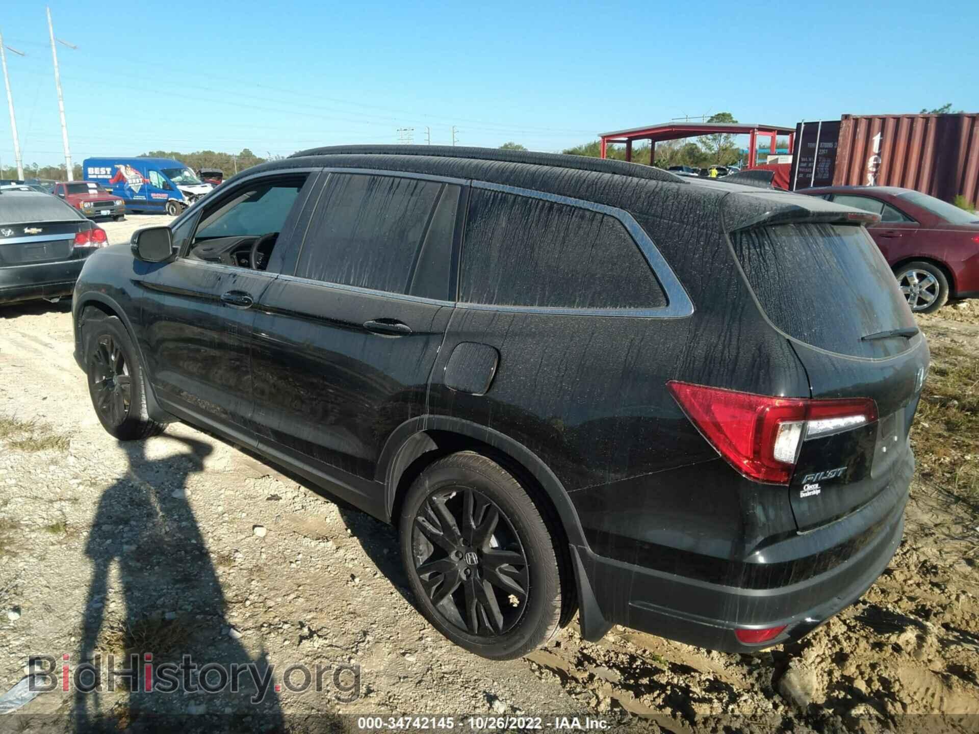 2022 HONDA PILOT - VIN: 5FNYF6H20NB032949 - Photo 3