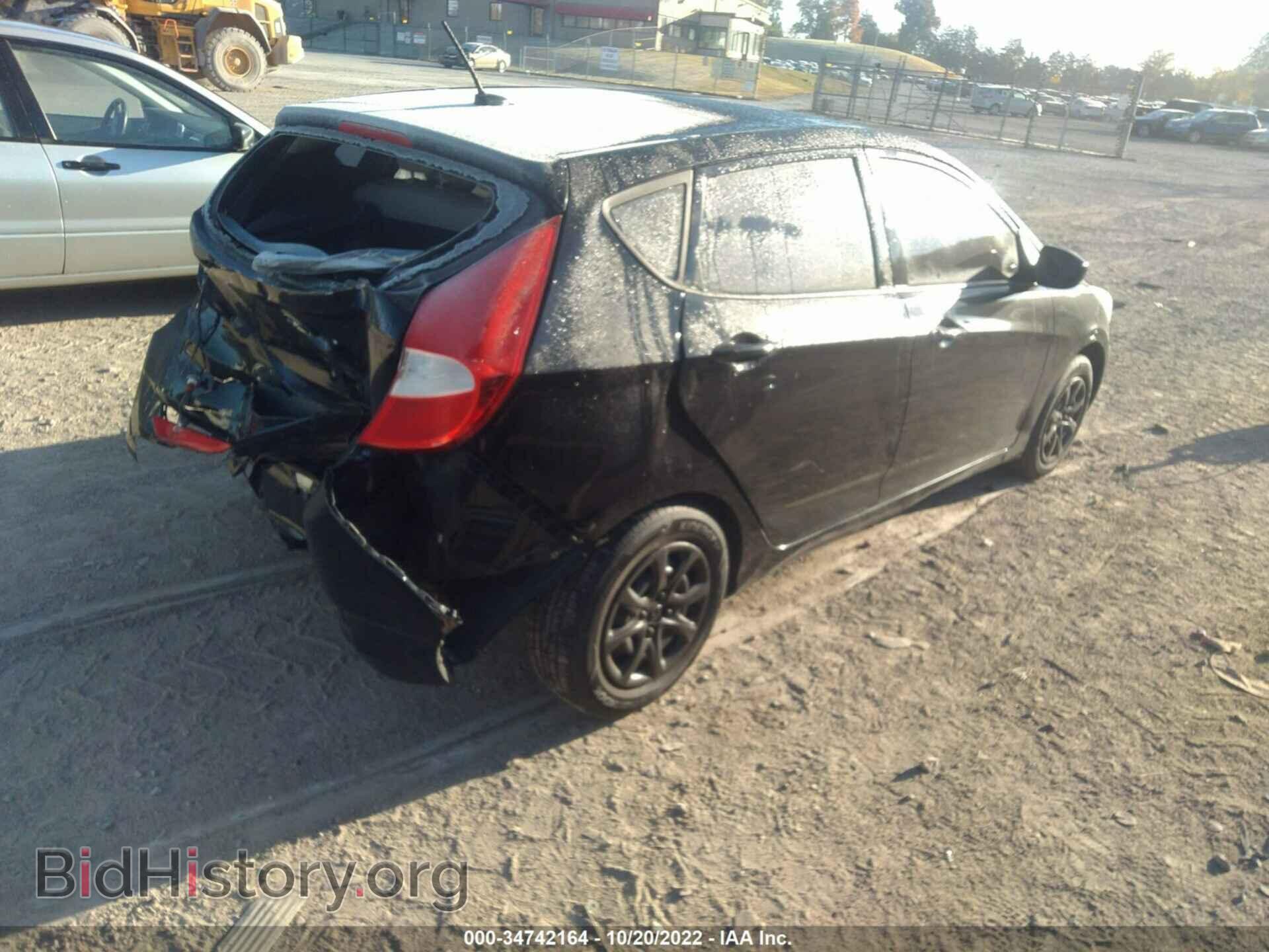 2012 HYUNDAI ACCENT - VIN: KMHCT5AE6CU021150 - Фото 4
