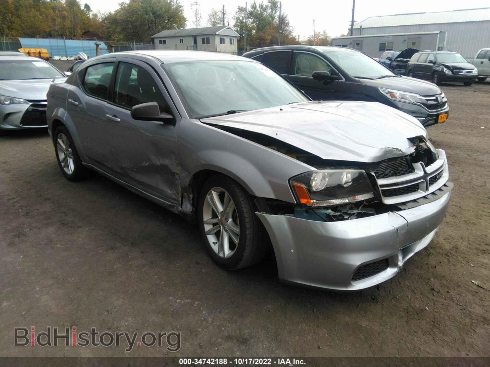 Photo 1C3CDZAB3EN218728 - DODGE AVENGER 2014