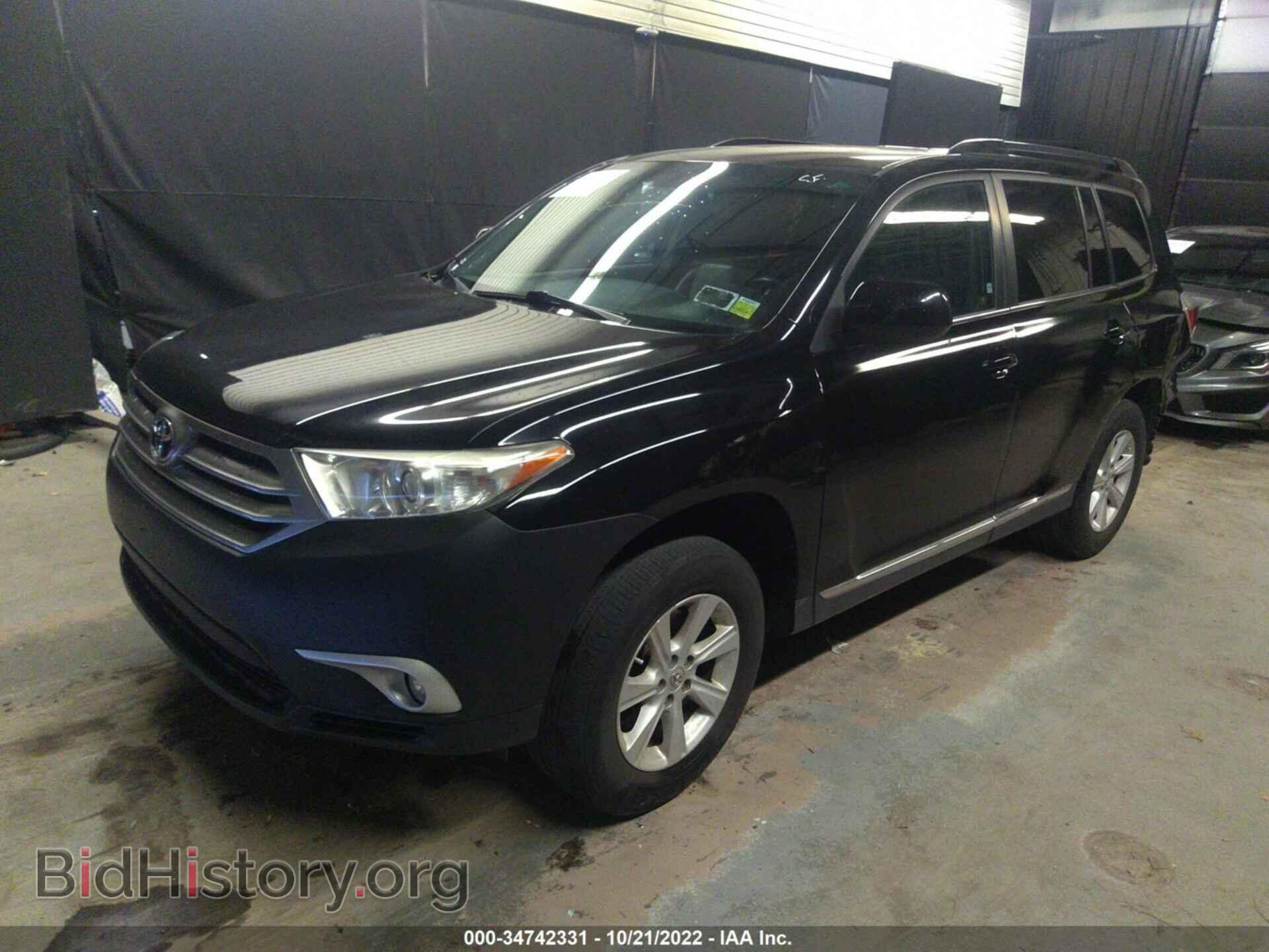 2013 TOYOTA HIGHLANDER - VIN: 5TDBK3EH2DS269963 - Фото 2