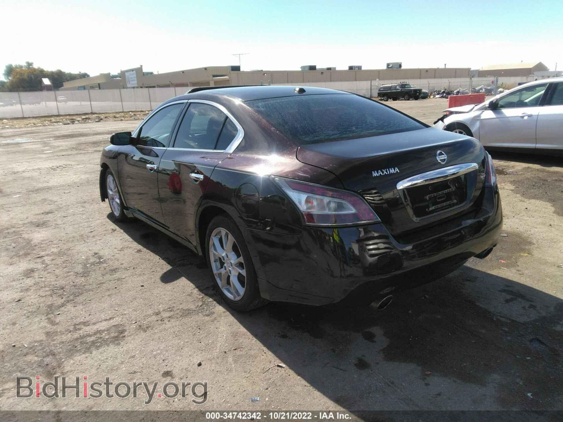2012 NISSAN MAXIMA - VIN: 1N4AA5AP7CC808056 - Фото 3