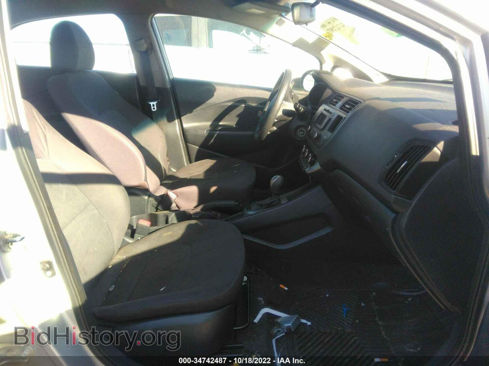 2013 KIA RIO - VIN: KNADM5A39D6179988 - Фото 5