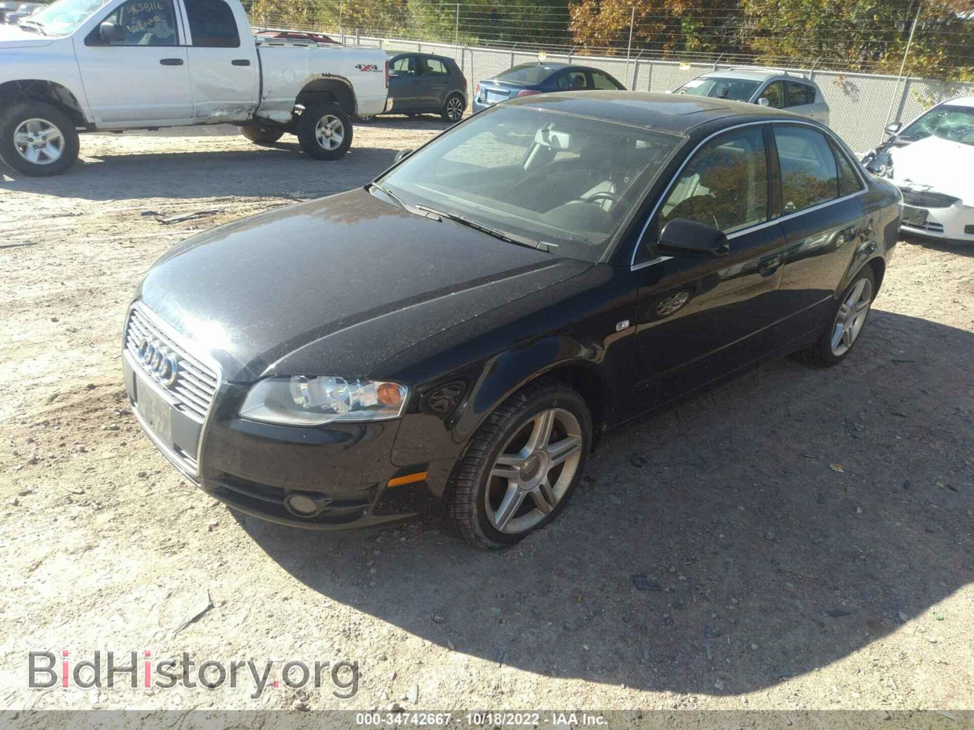2007 AUDI A4 - VIN: WAUDF78E87A223607 - Photo 2