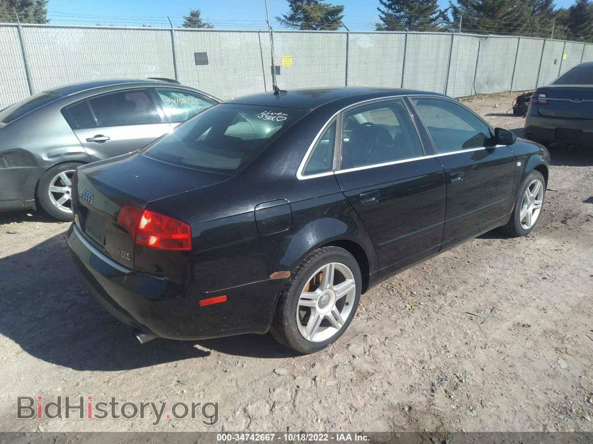 2007 AUDI A4 - VIN: WAUDF78E87A223607 - Photo 4