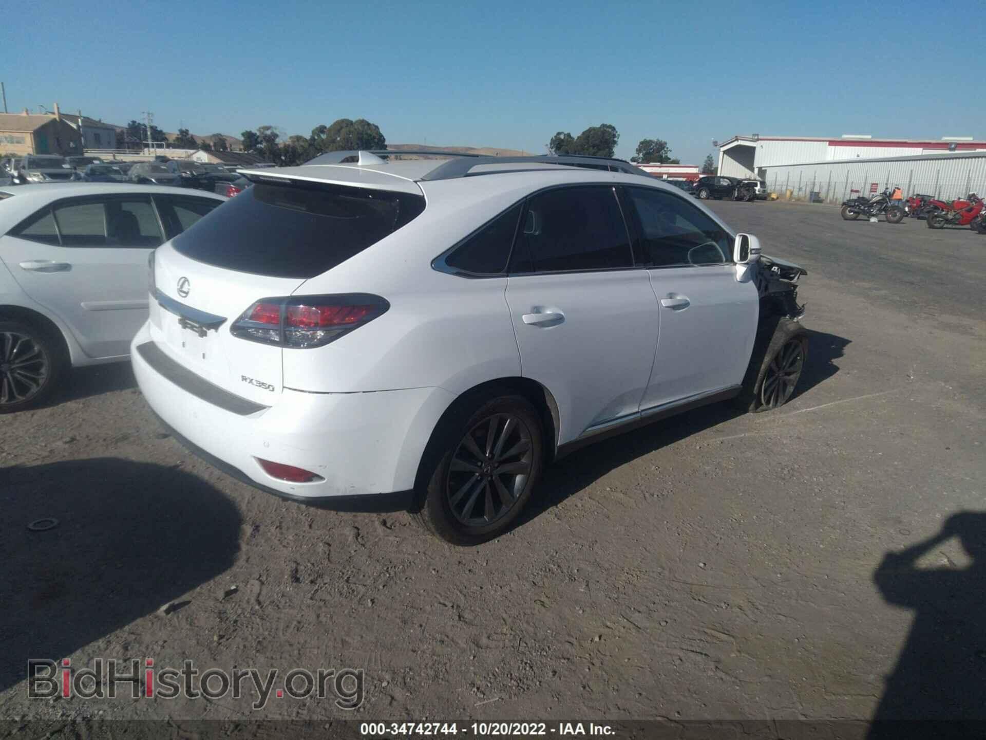 2015 LEXUS RX 350 - VIN: 2T2BK1BA9FC320491 - Фото 4