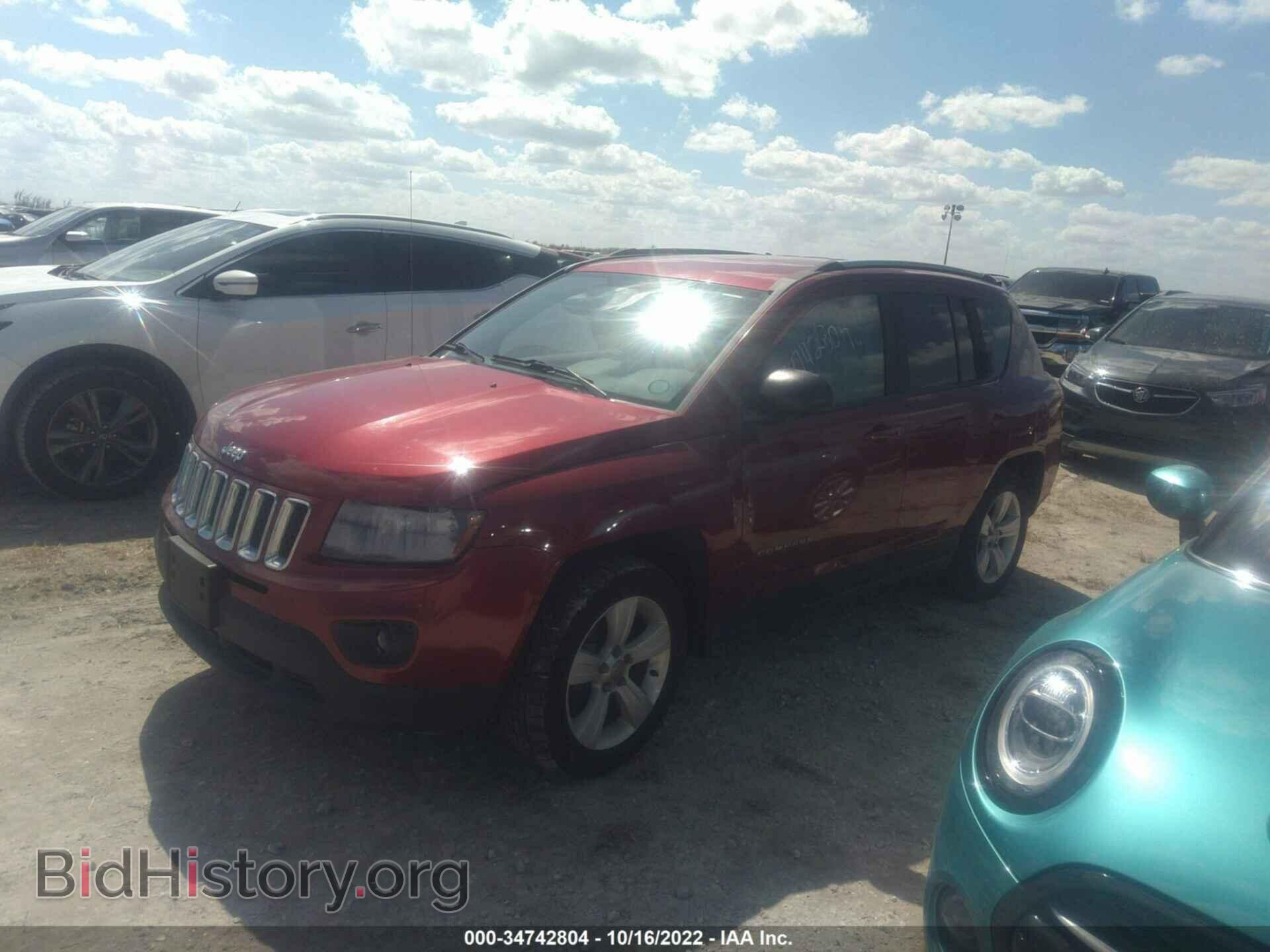 2016 JEEP COMPASS - VIN: 1C4NJCBA9GD664911 - Фото 2