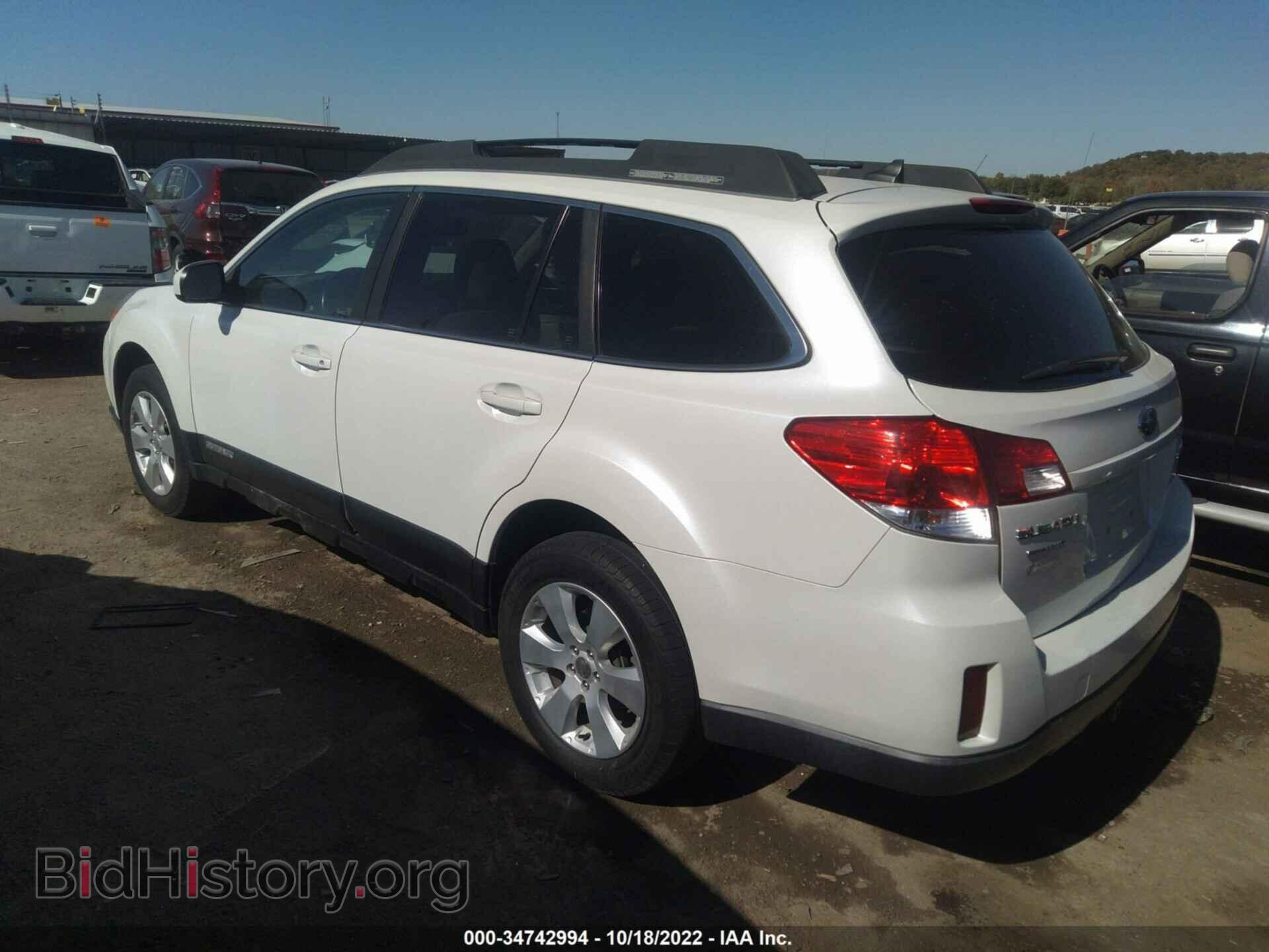 2011 SUBARU OUTBACK - VIN: 4S4BRCHC1B3374502 - Фото 3