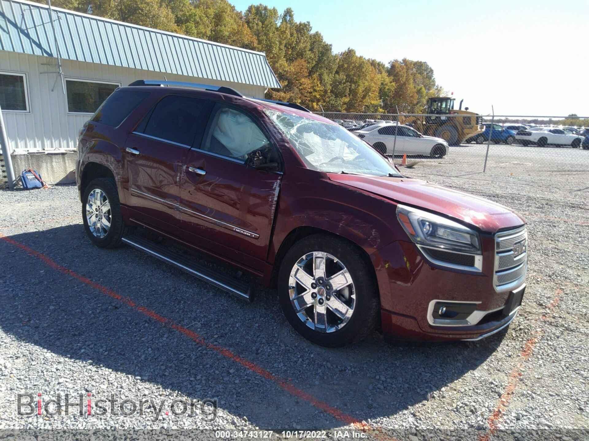 Photo 1GKKRTKD1GJ197379 - GMC ACADIA 2016