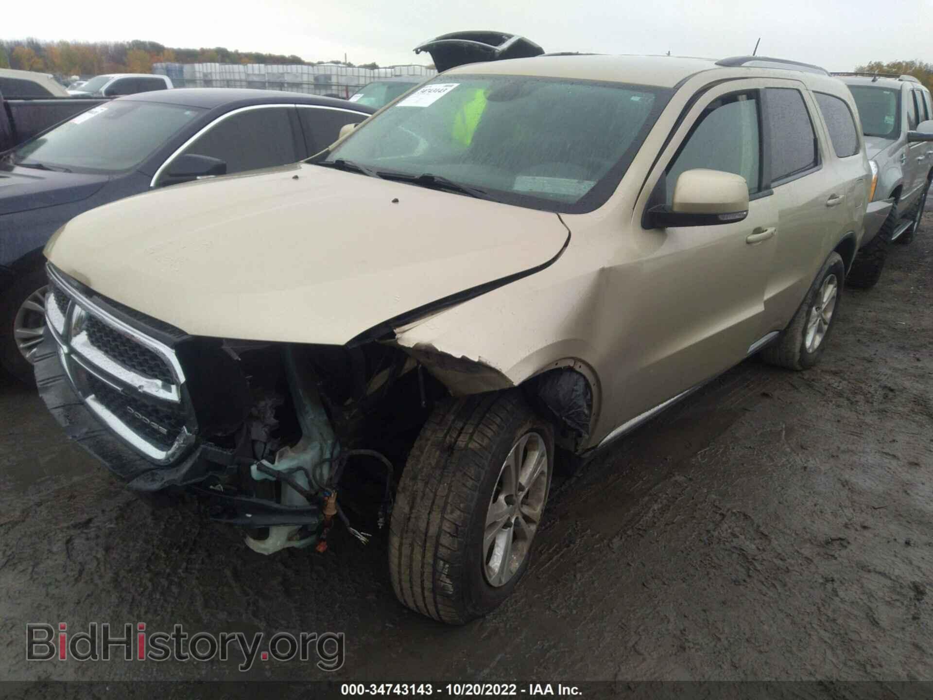 2012 DODGE DURANGO - VIN: 1C4RDJDG4CC182961 - Фото 2