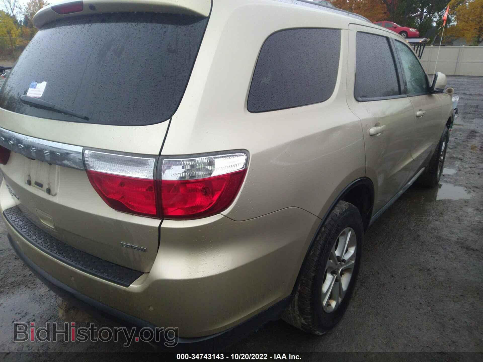 2012 DODGE DURANGO - VIN: 1C4RDJDG4CC182961 - Фото 4