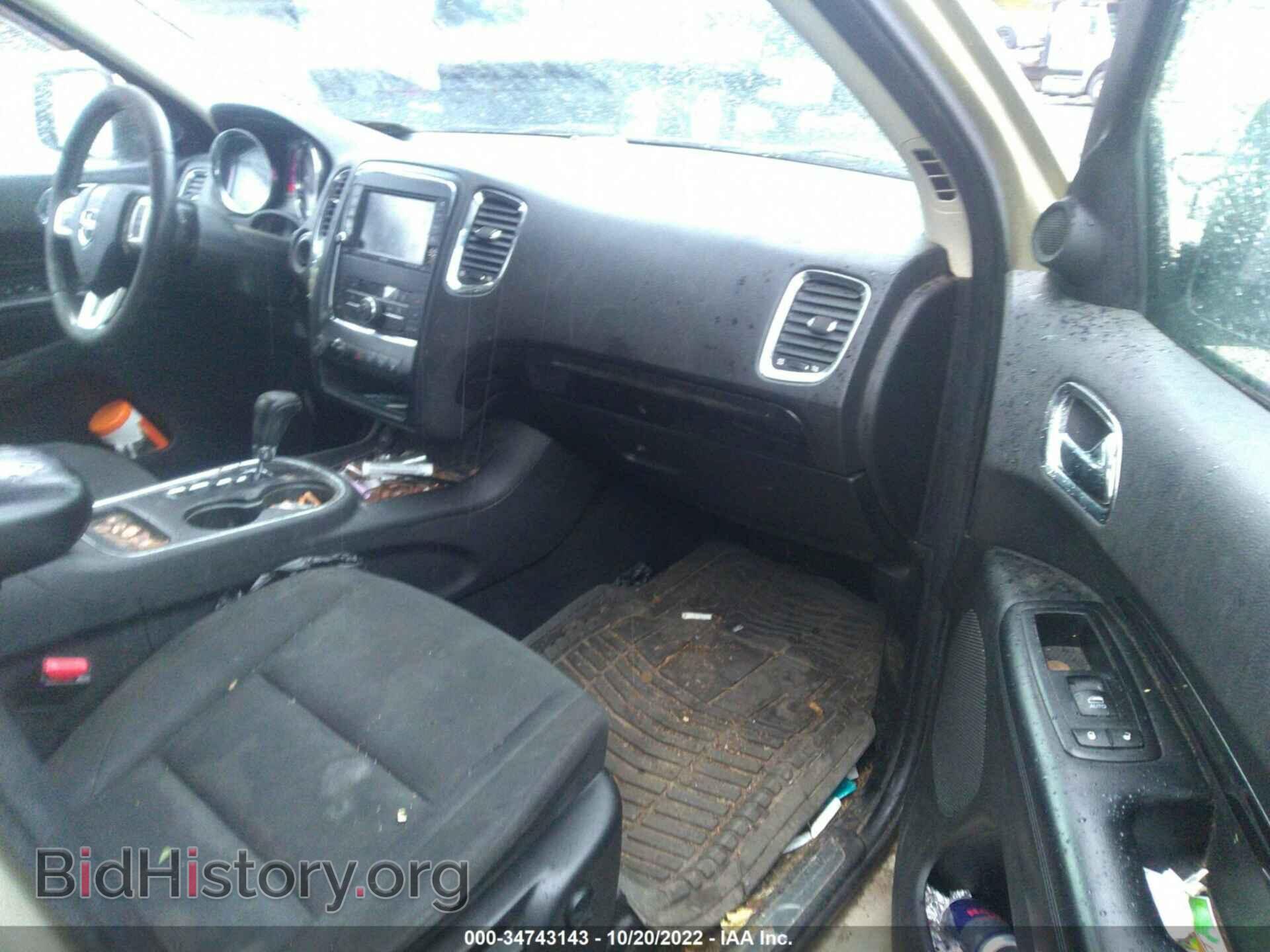 2012 DODGE DURANGO - VIN: 1C4RDJDG4CC182961 - Фото 5