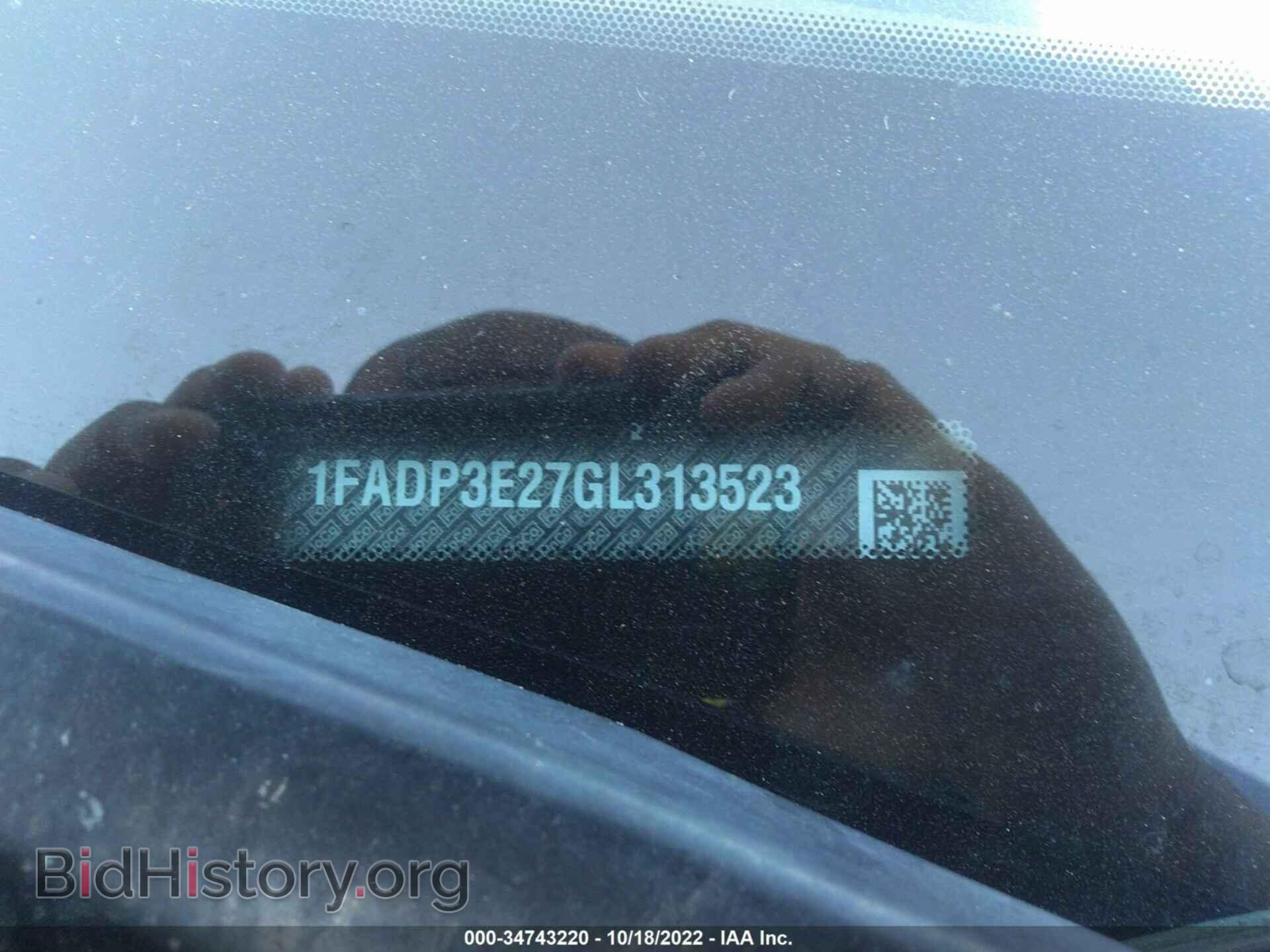 2016 FORD FOCUS - VIN: 1FADP3E27GL313523 - Фото 9