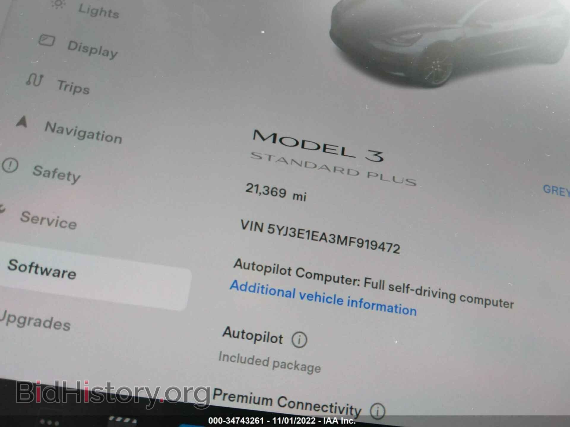 2021 TESLA MODEL 3 - VIN: 5YJ3E1EA3MF919472 - Photo 7
